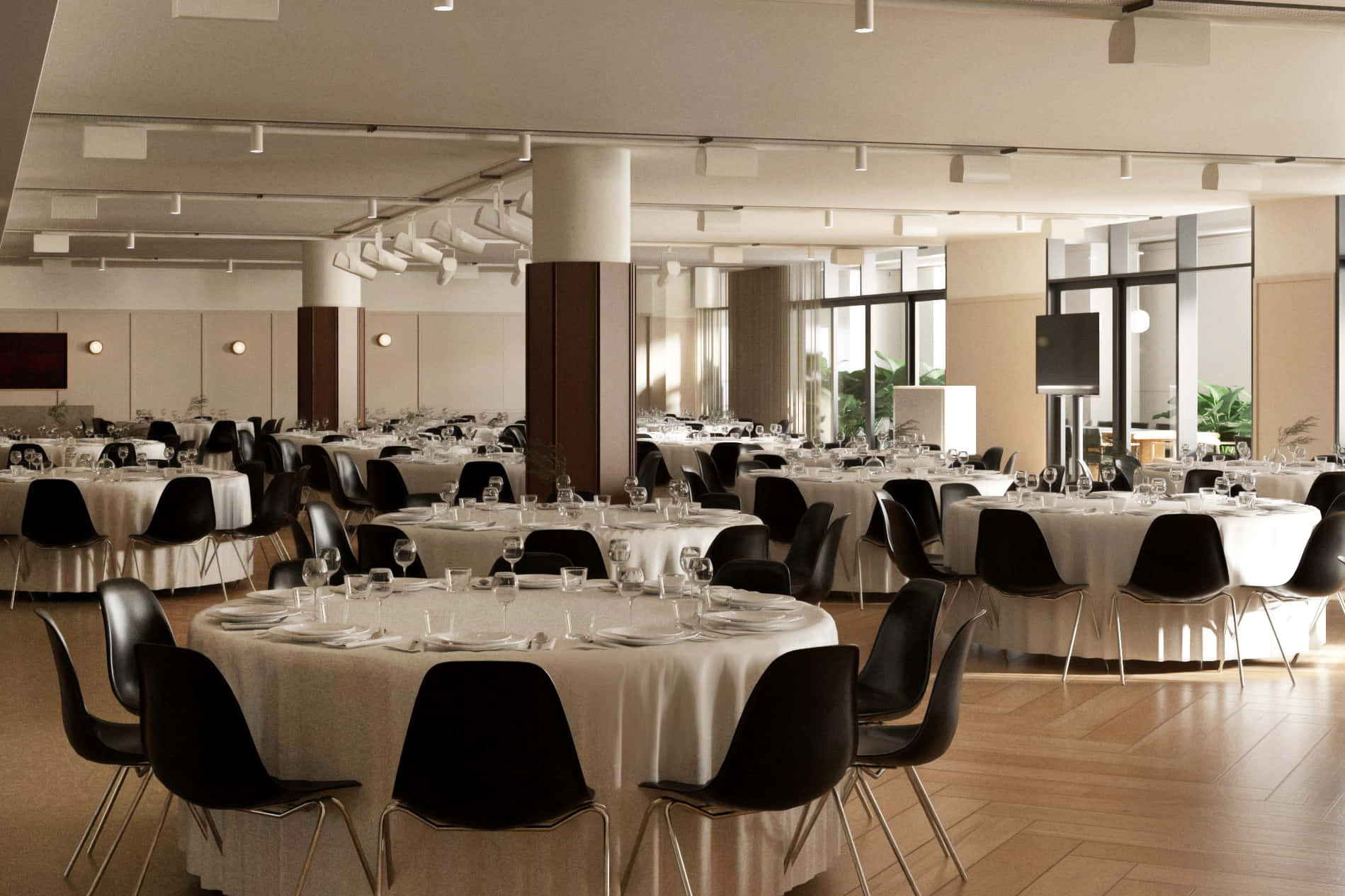 Landing Canary Wharf 2