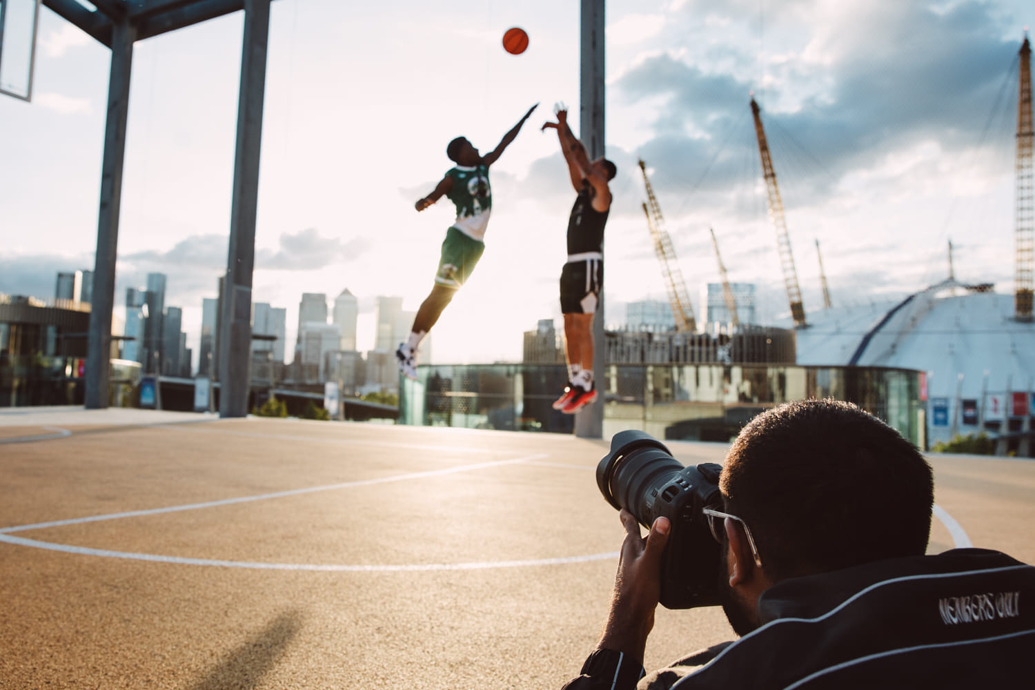 Rooftop Basketball Court 2