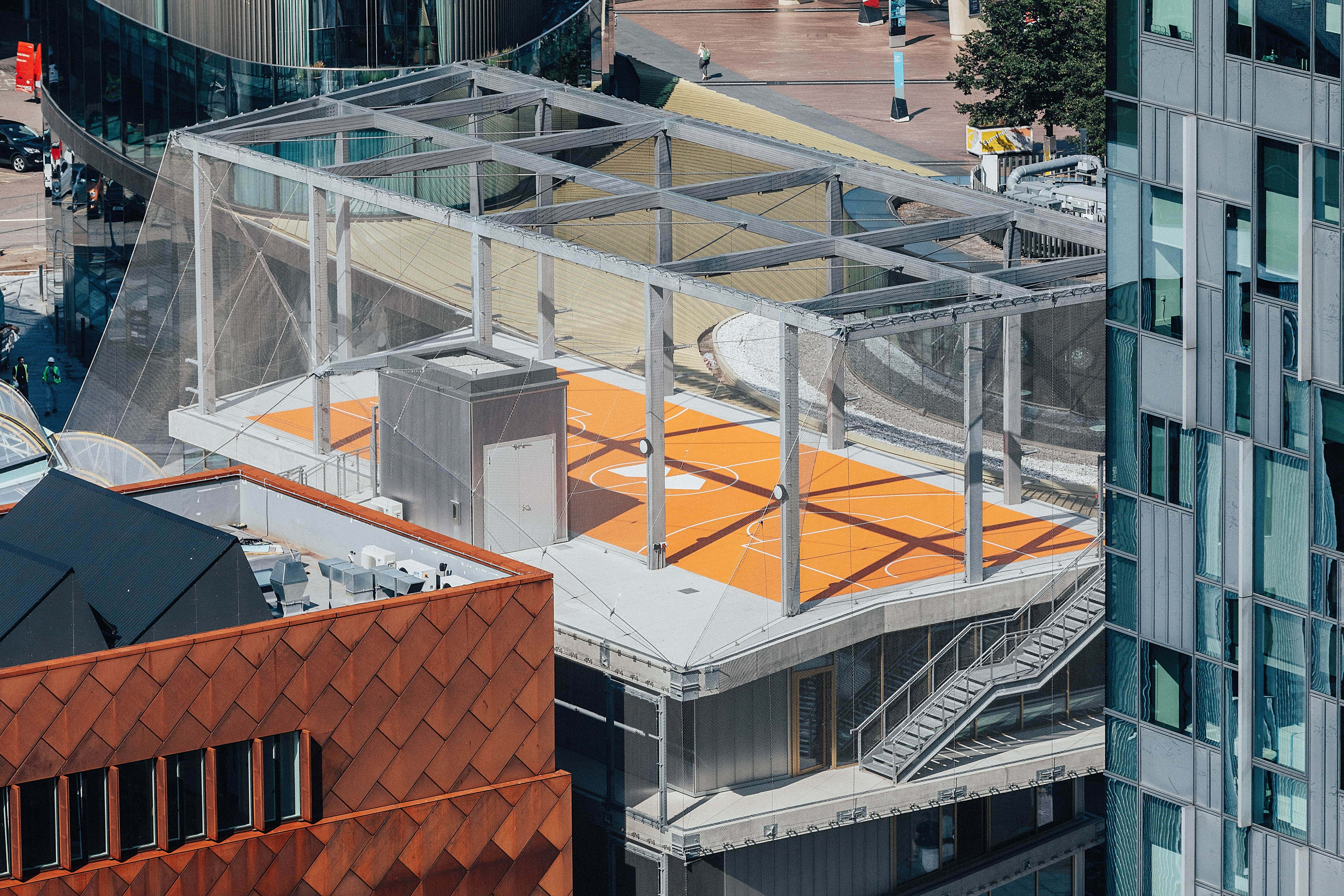 Rooftop Basketball Court 1