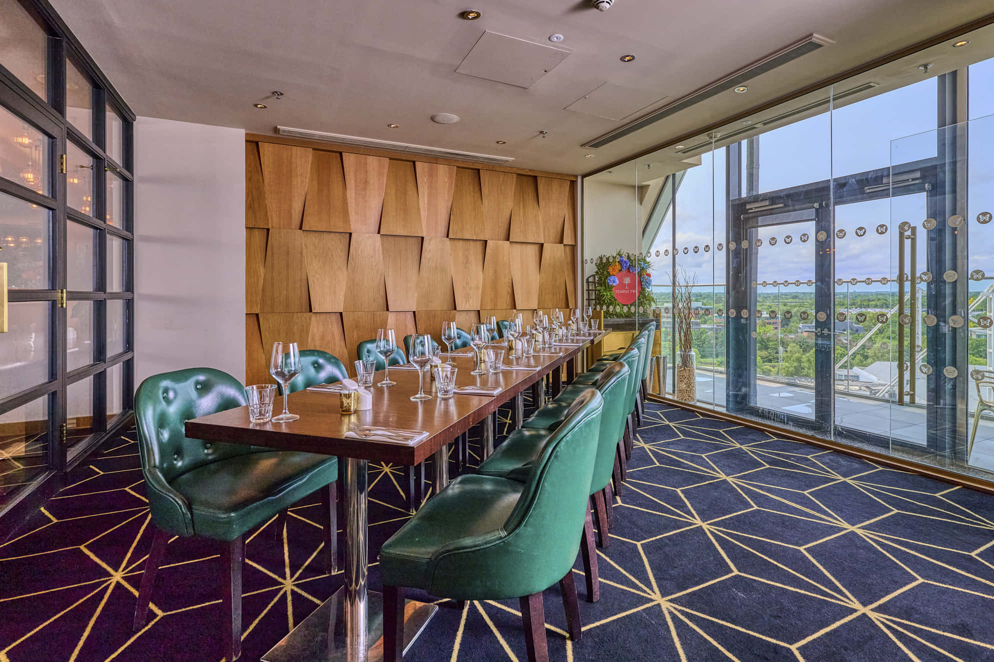 Sky Bar & Restaurant- Semi-Private Dining Area 3