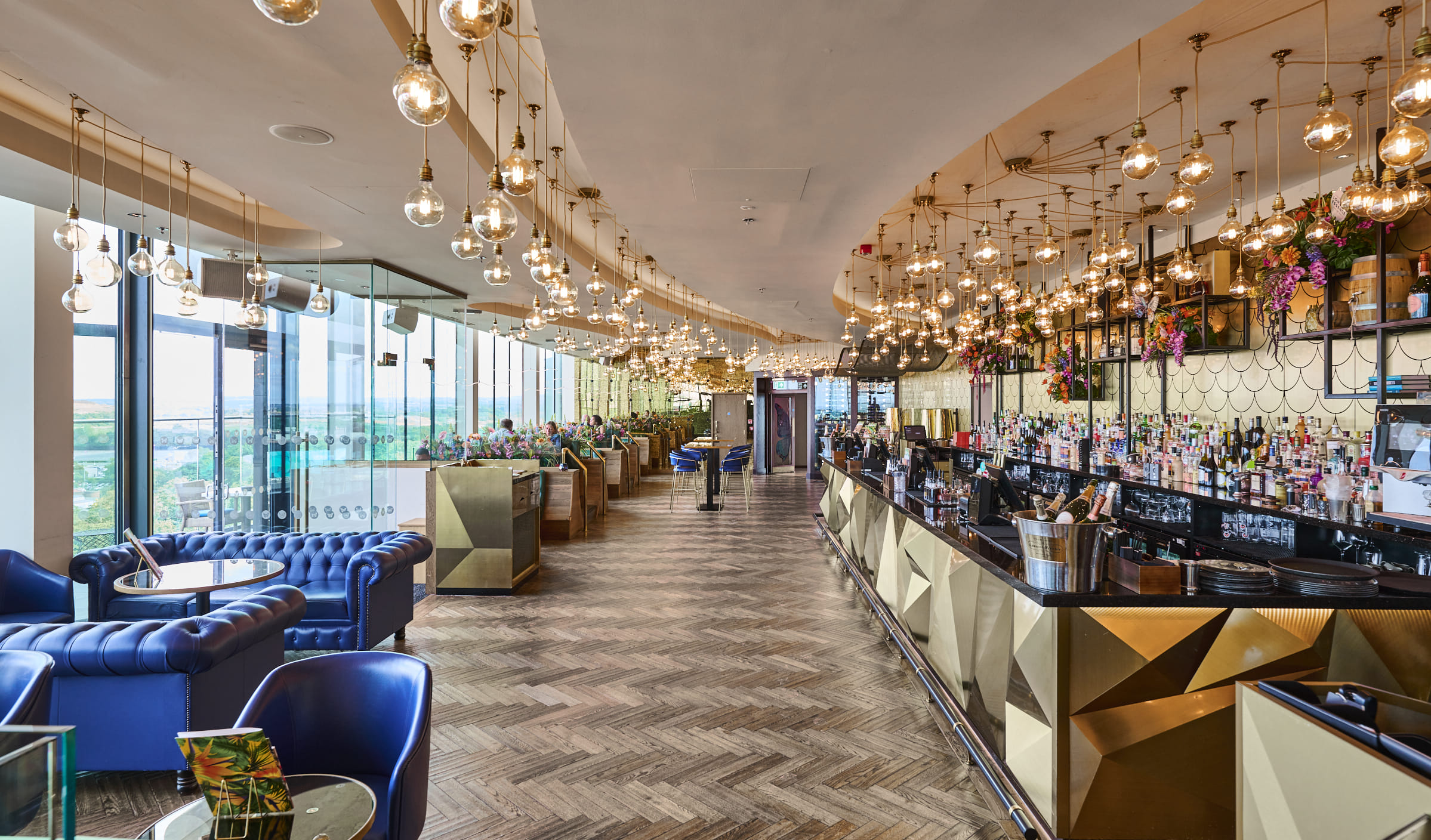 Sky Bar & Restaurant- Semi-Private Dining Area 5