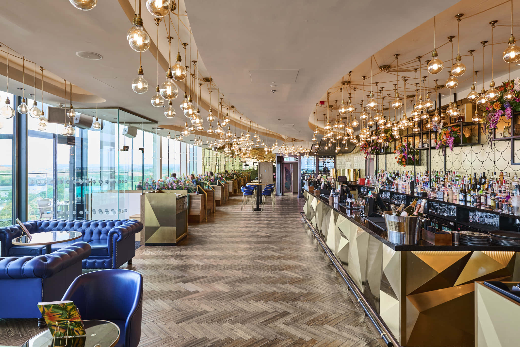 Sky Bar & Restaurant- Semi-Private Dining Area 5