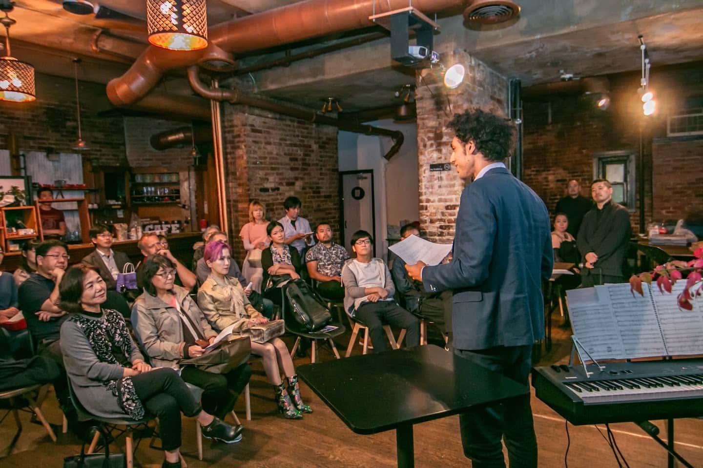 Exposed brick Multi-use Event Space 1