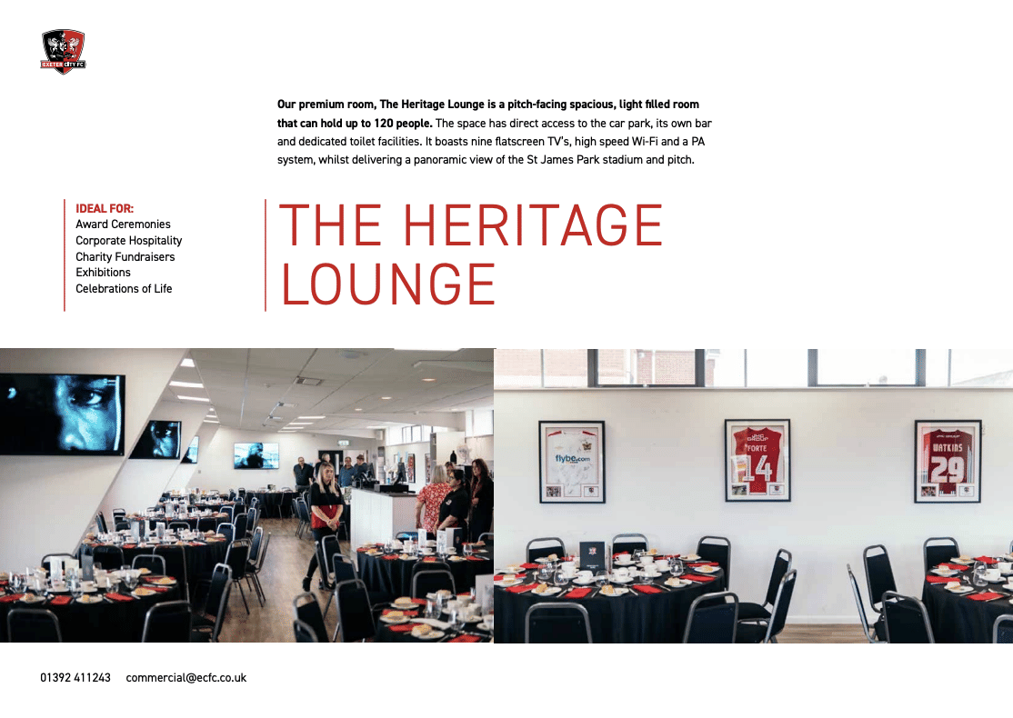 The Heritage Lounge