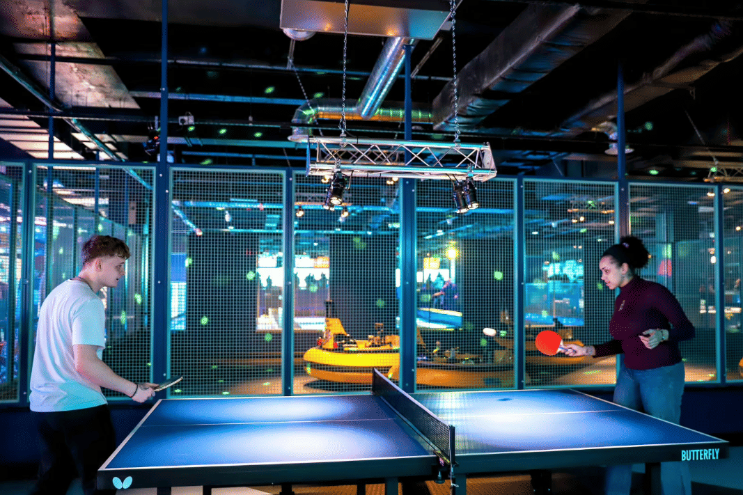 The ShufflePong Zone 1