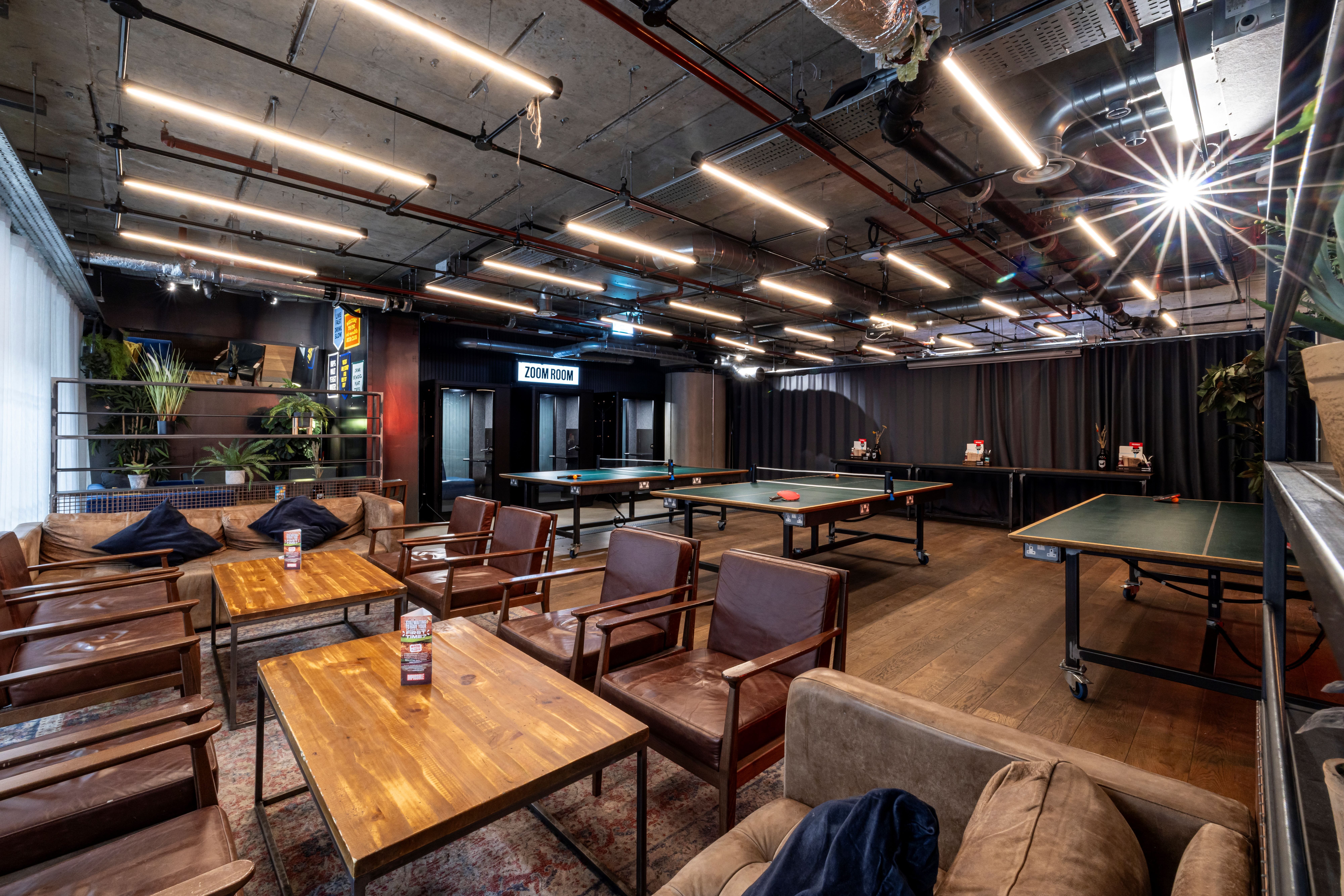 The Loft + Rec Room + Mezzanine 5