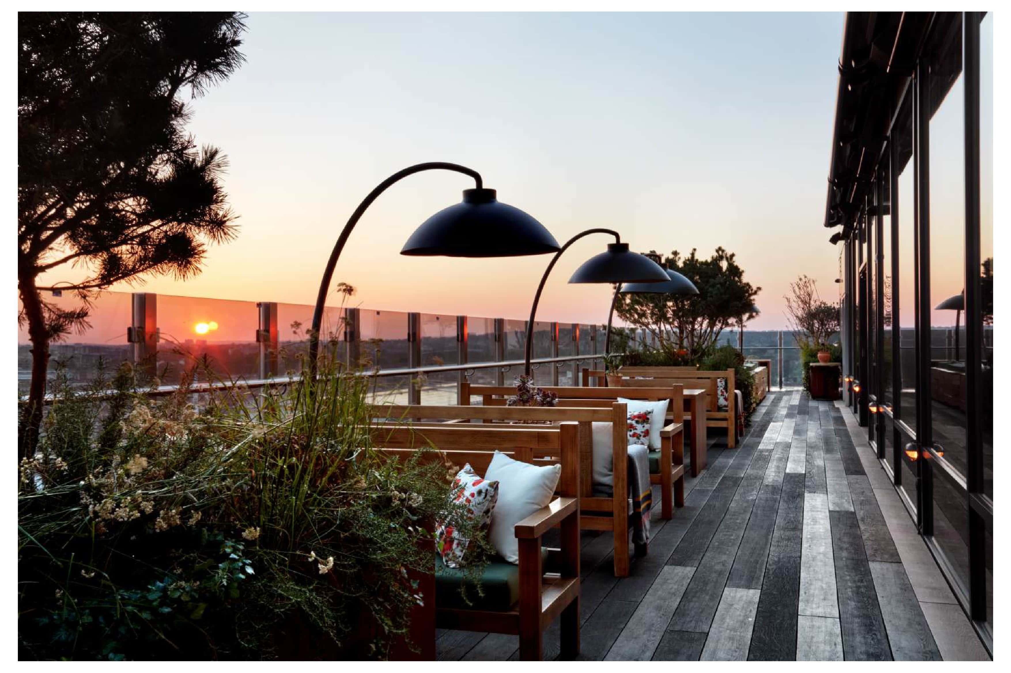 The Nest Terrace at Treehouse London 1