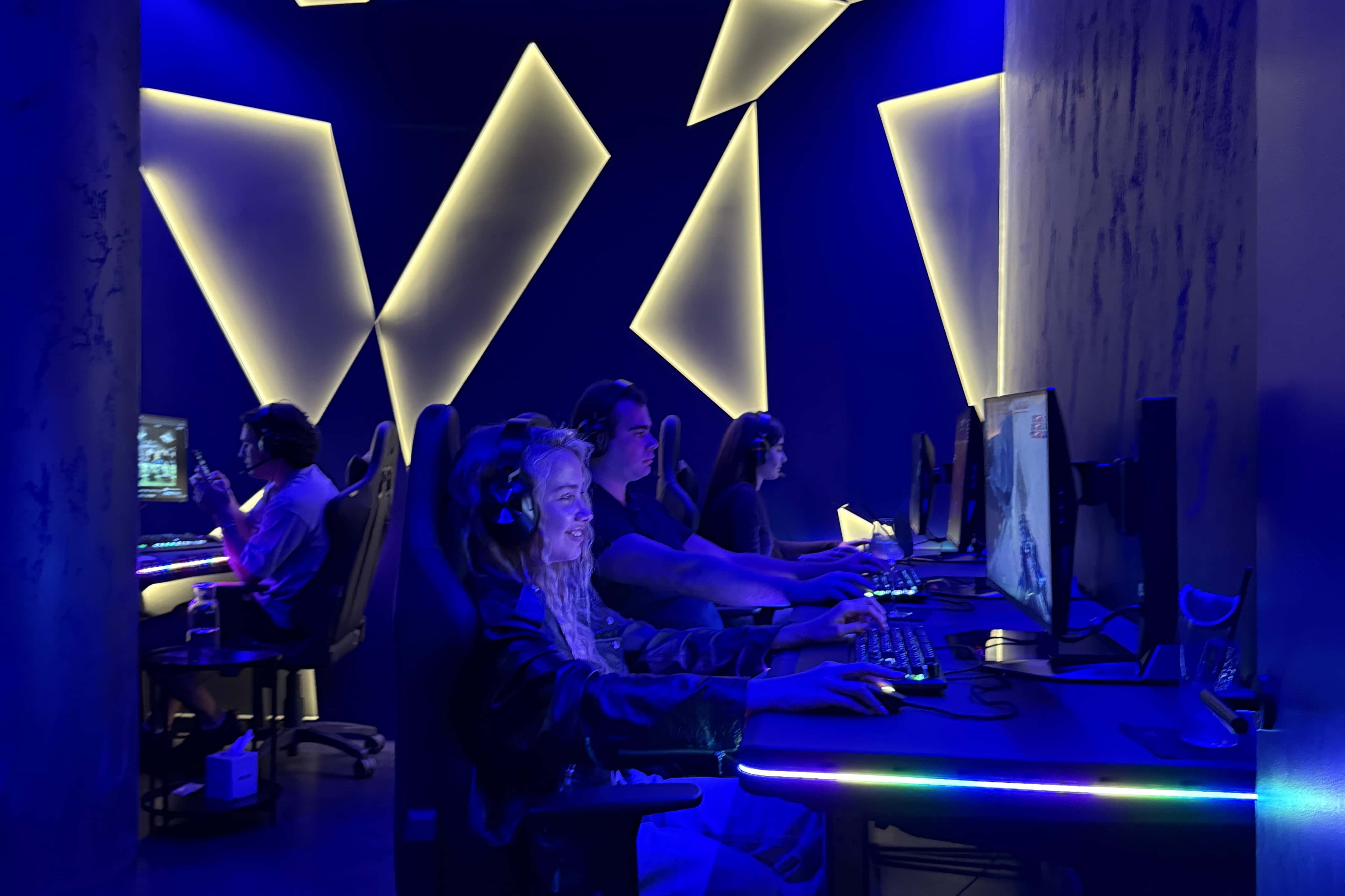 XP Tavern: Full venue with semi private lounges and Premium Golden Bar 5