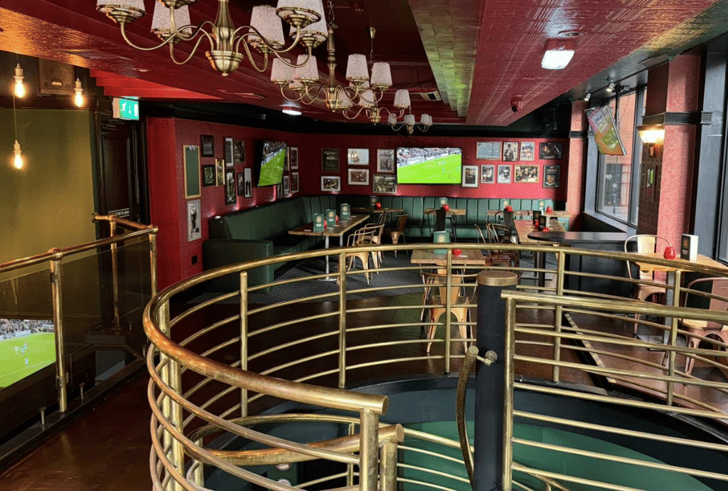 Upstairs Bar at O'Malleys Manchester 1