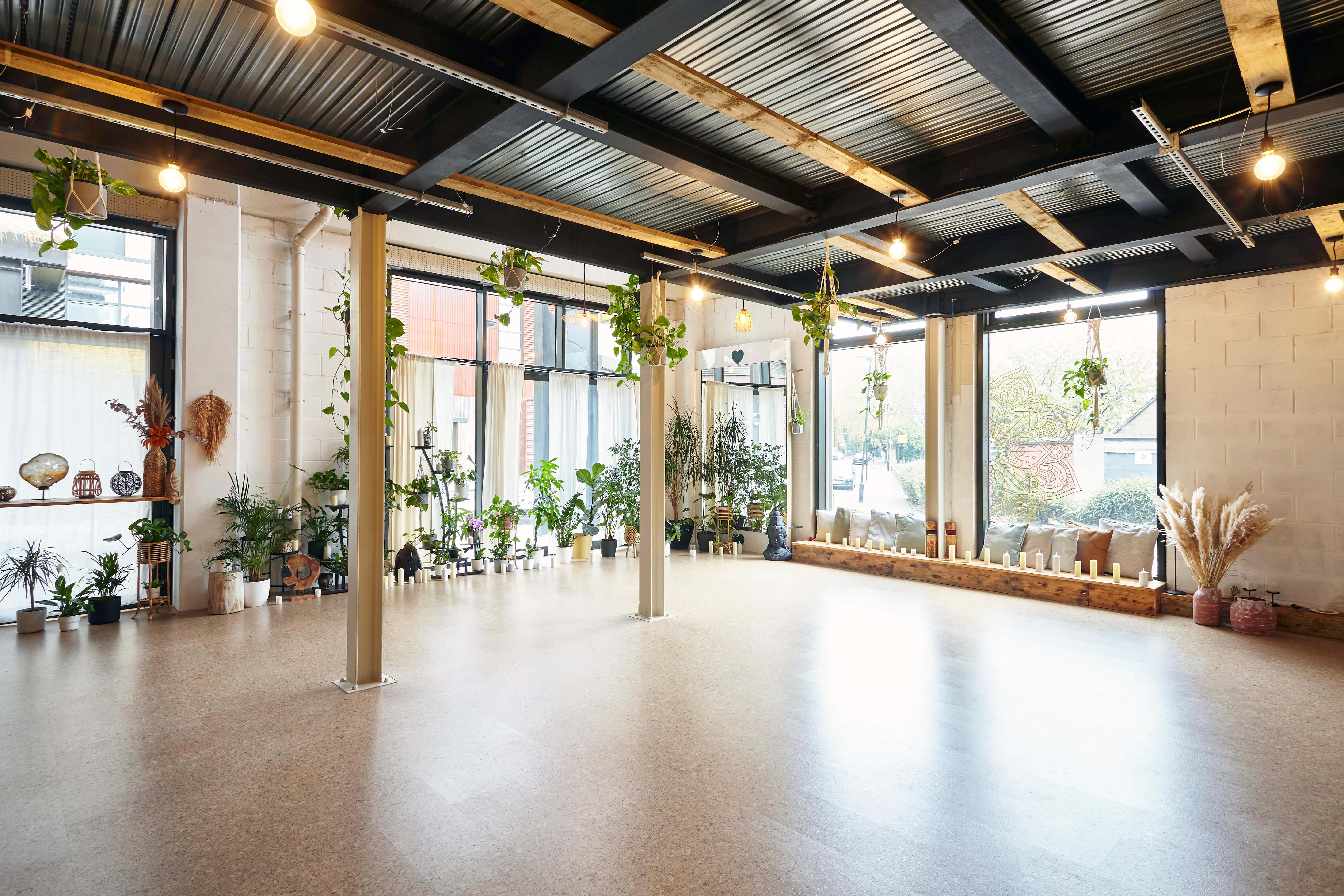 A warm, light-filled wellness studio in the heart of Caxton Works 4