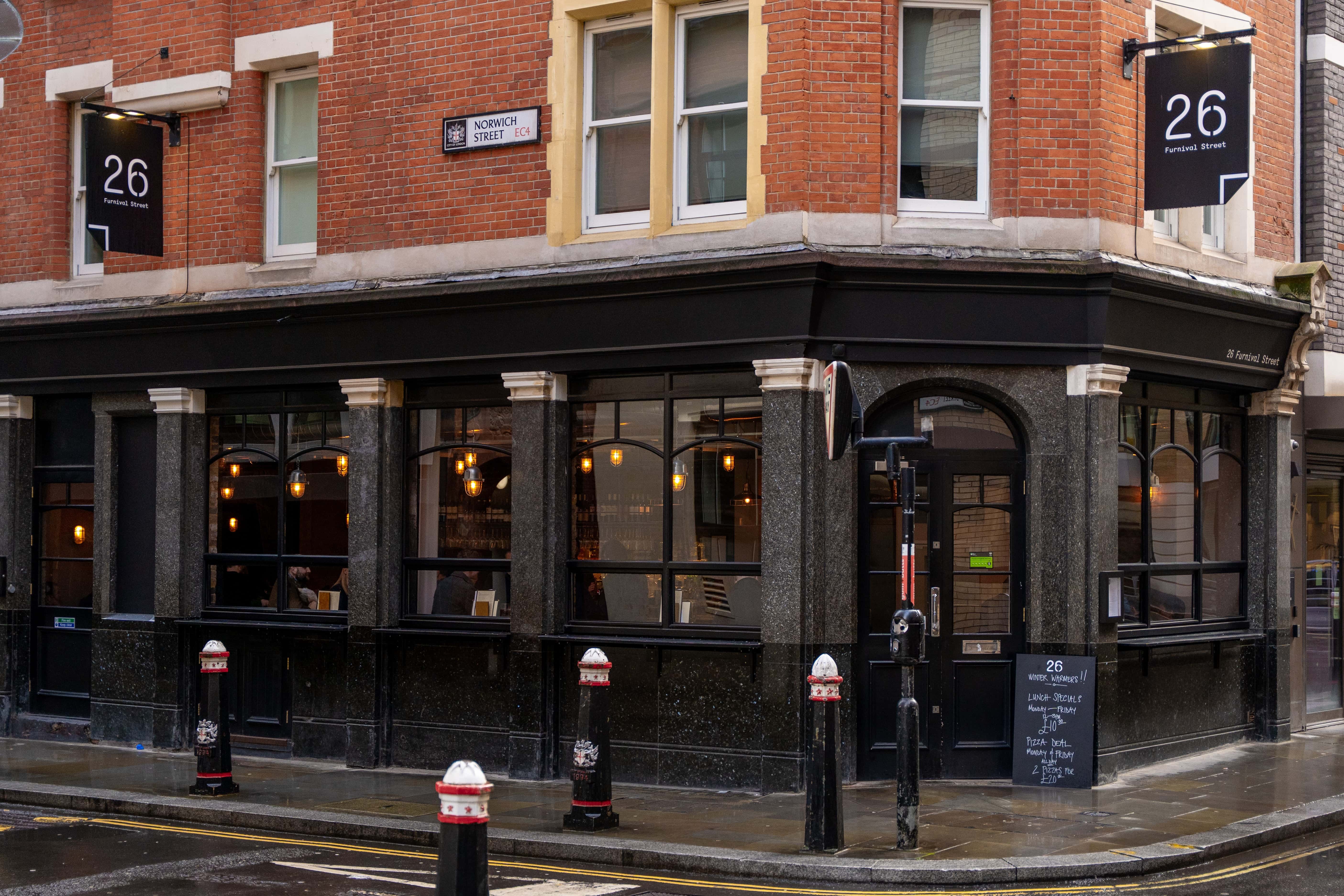26 Furnival Street - Whole Venue 1