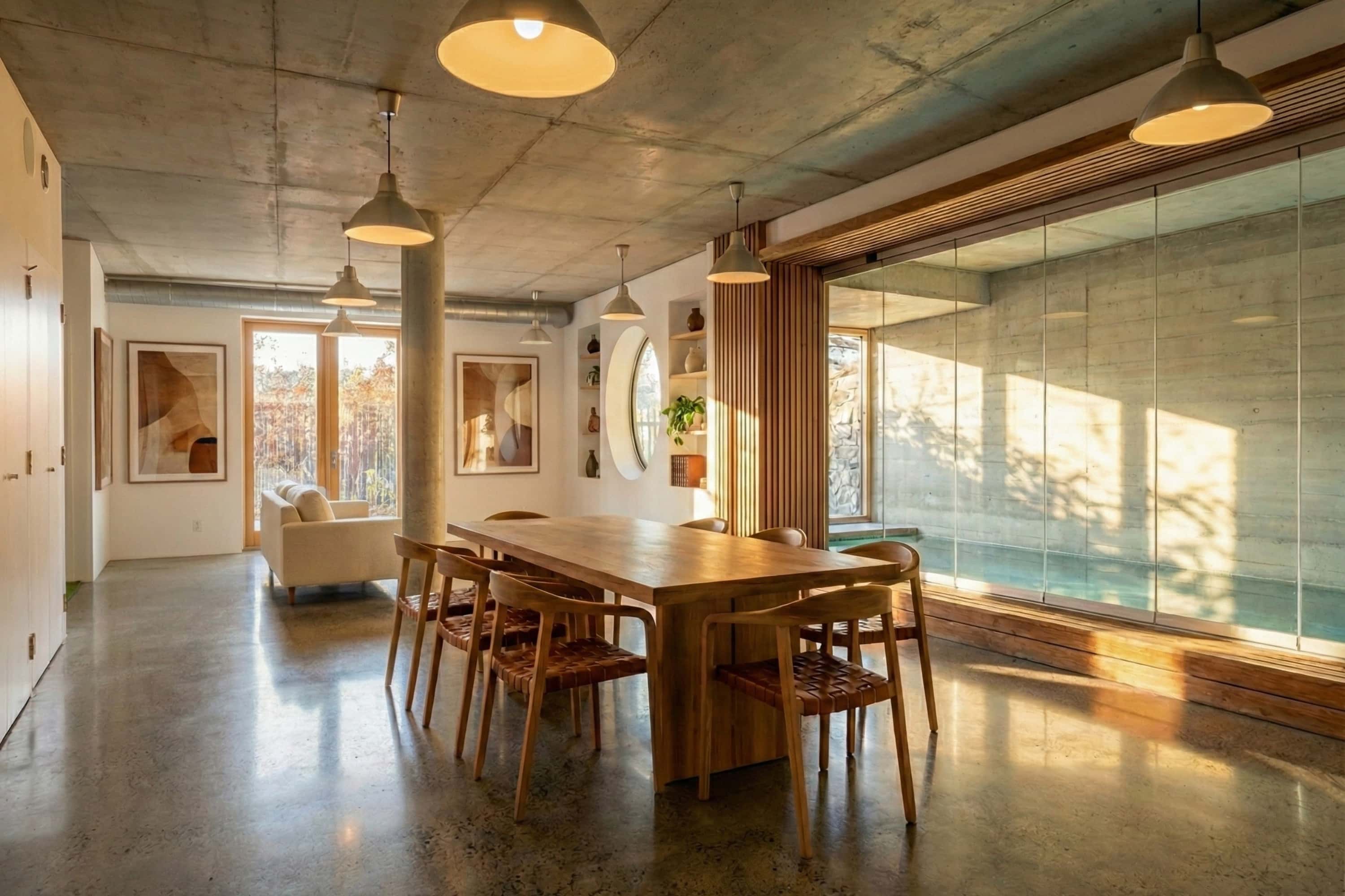 Architectural Home with 12m Indoor Pool & Sauna in West London 3