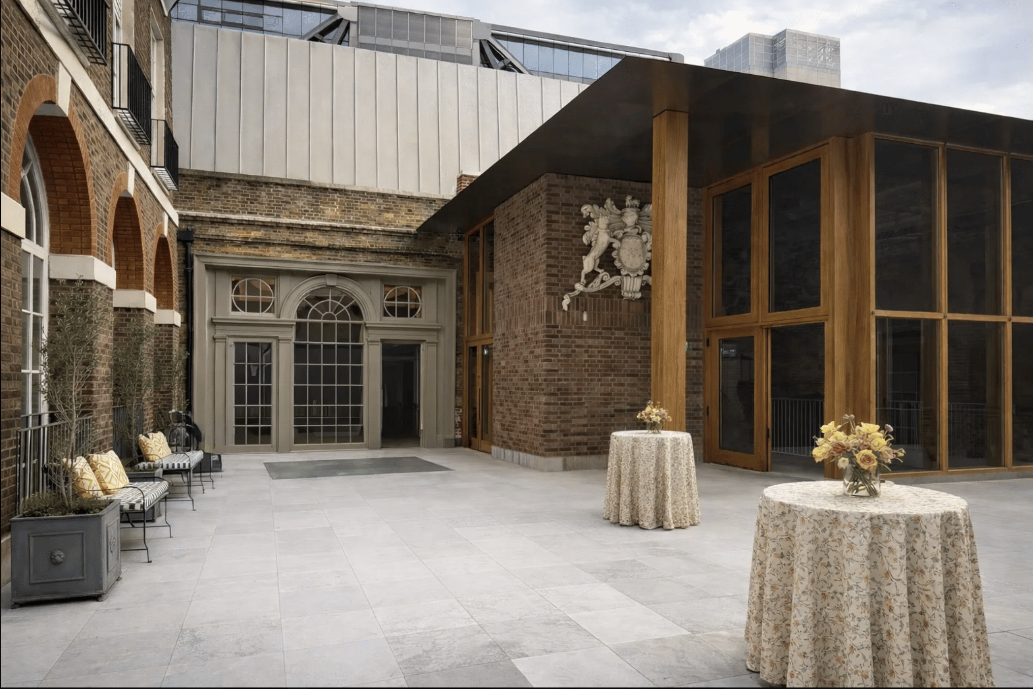 Roof Terrace in conjunction with the Court Room 1