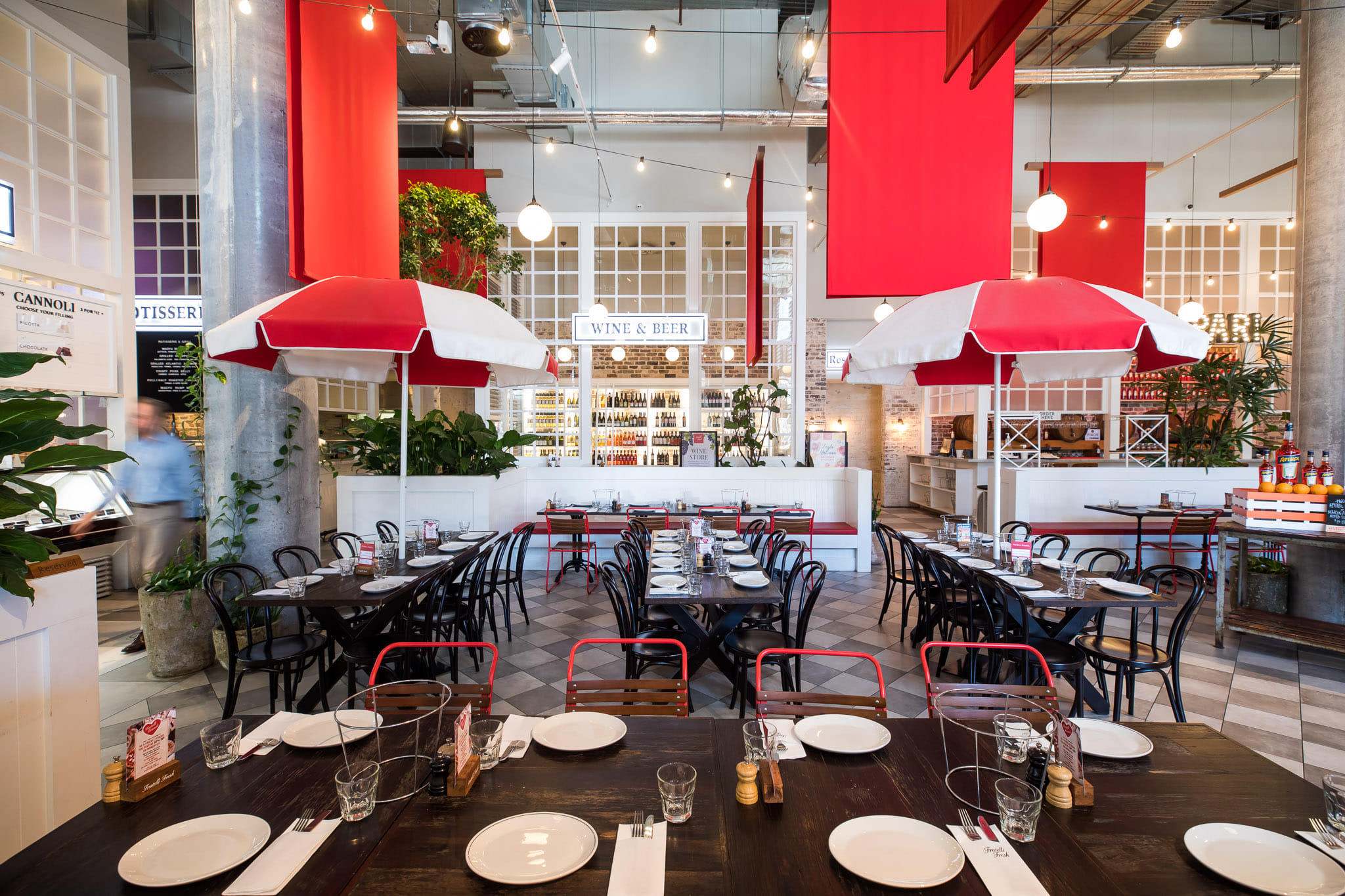 Semi-Private Main Dining Area