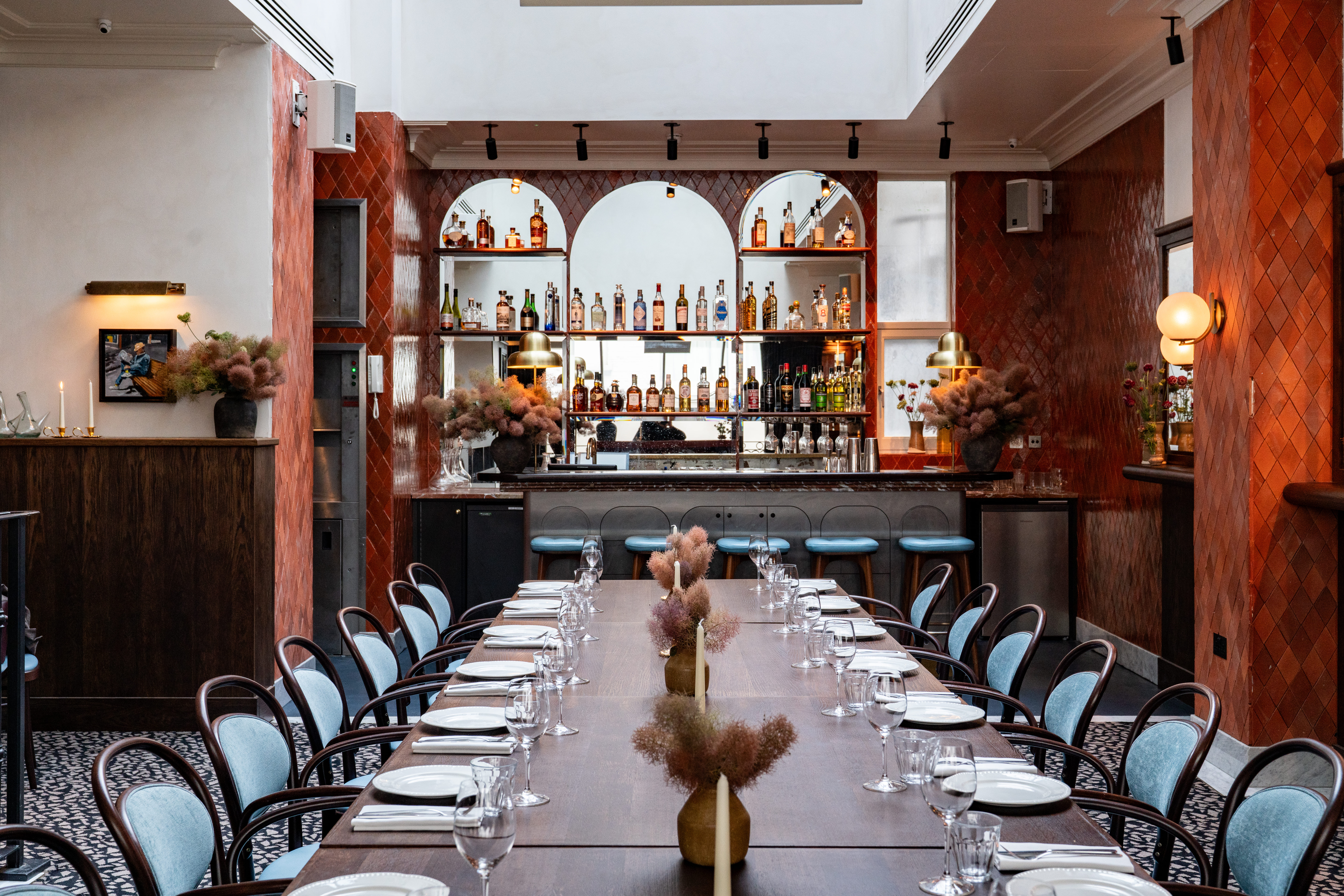 The Mezzanine - Boardroom Set Up  1