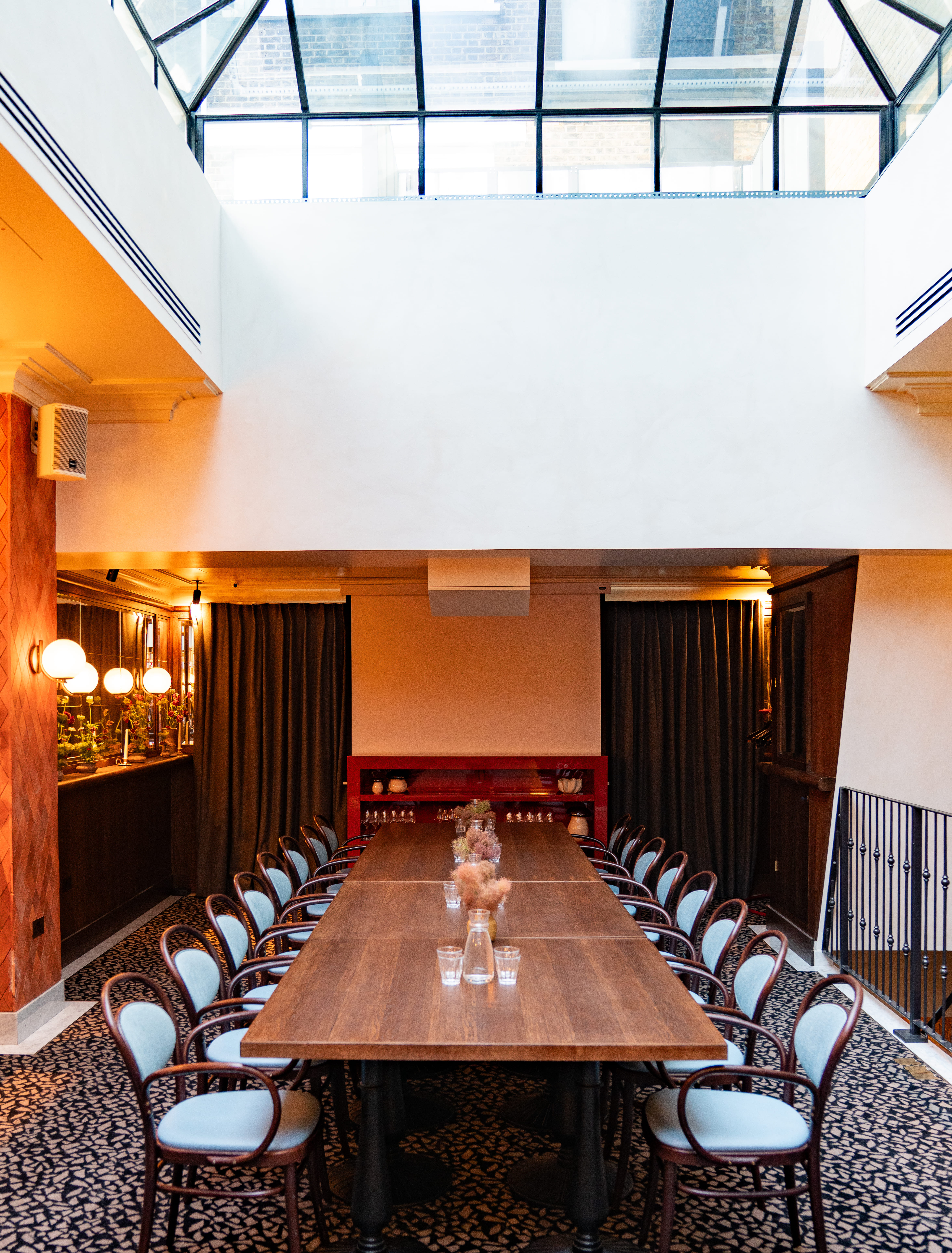 The Mezzanine - Boardroom Set Up  3
