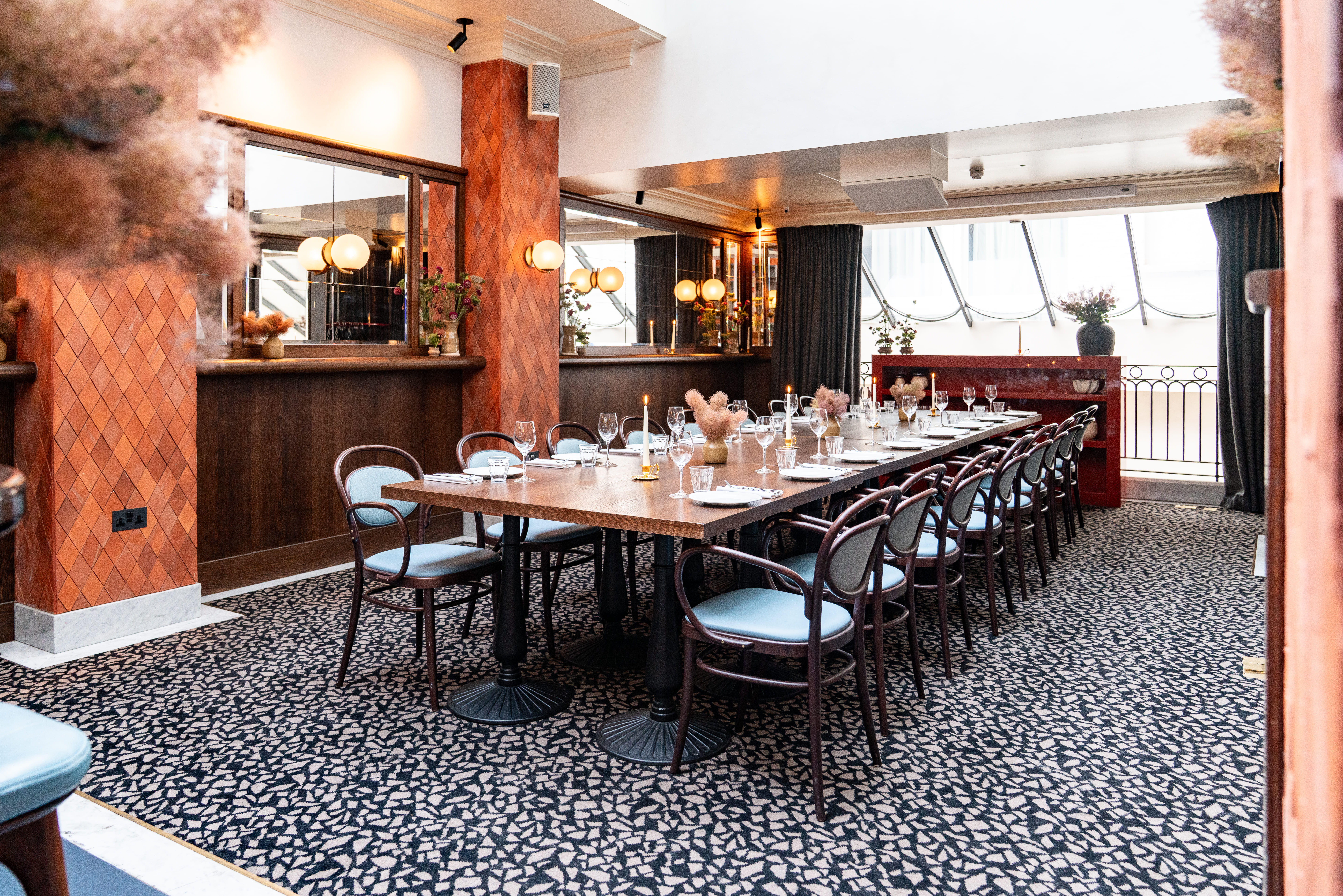 The Mezzanine - Boardroom Set Up  0