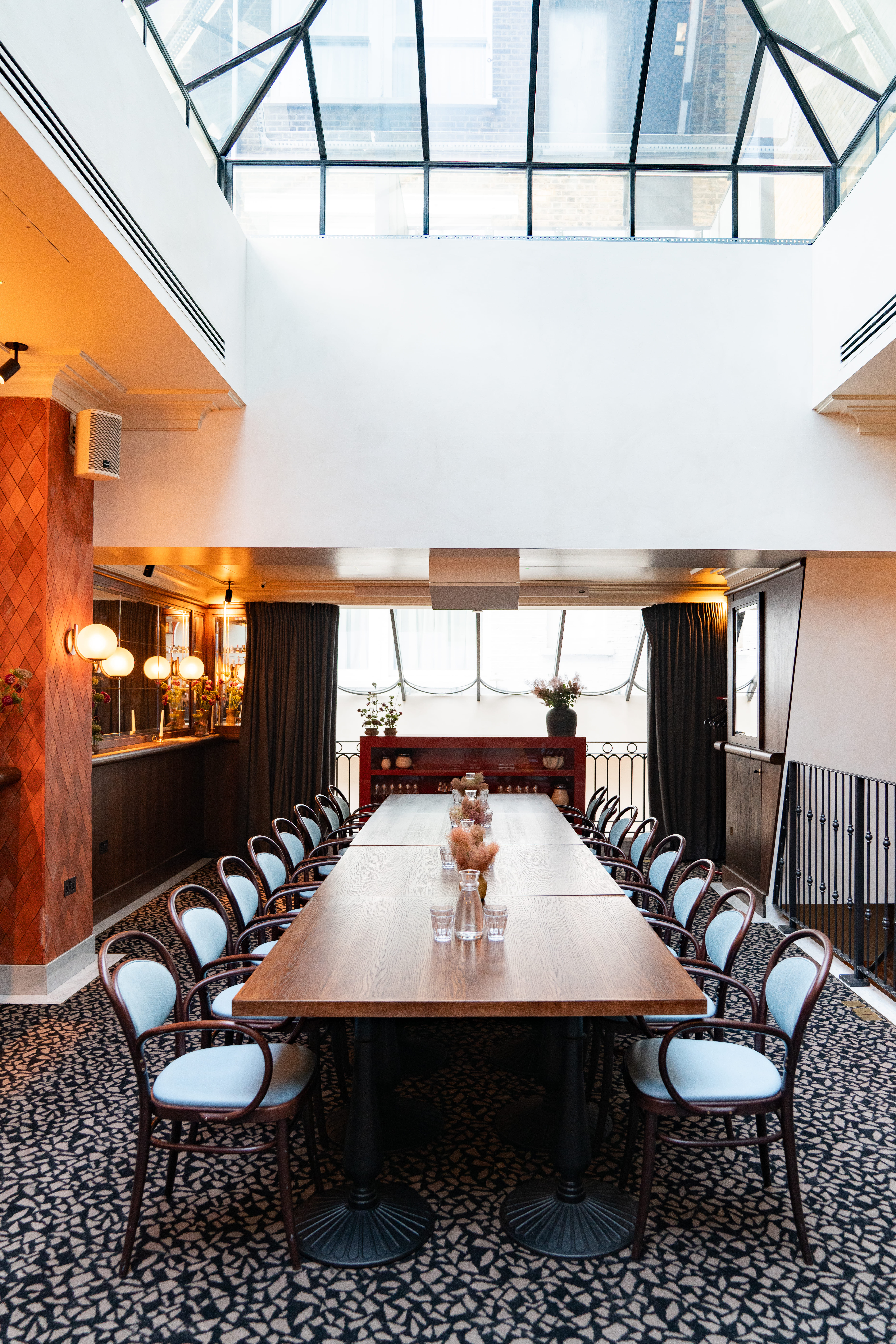 The Mezzanine - Boardroom Set Up  2