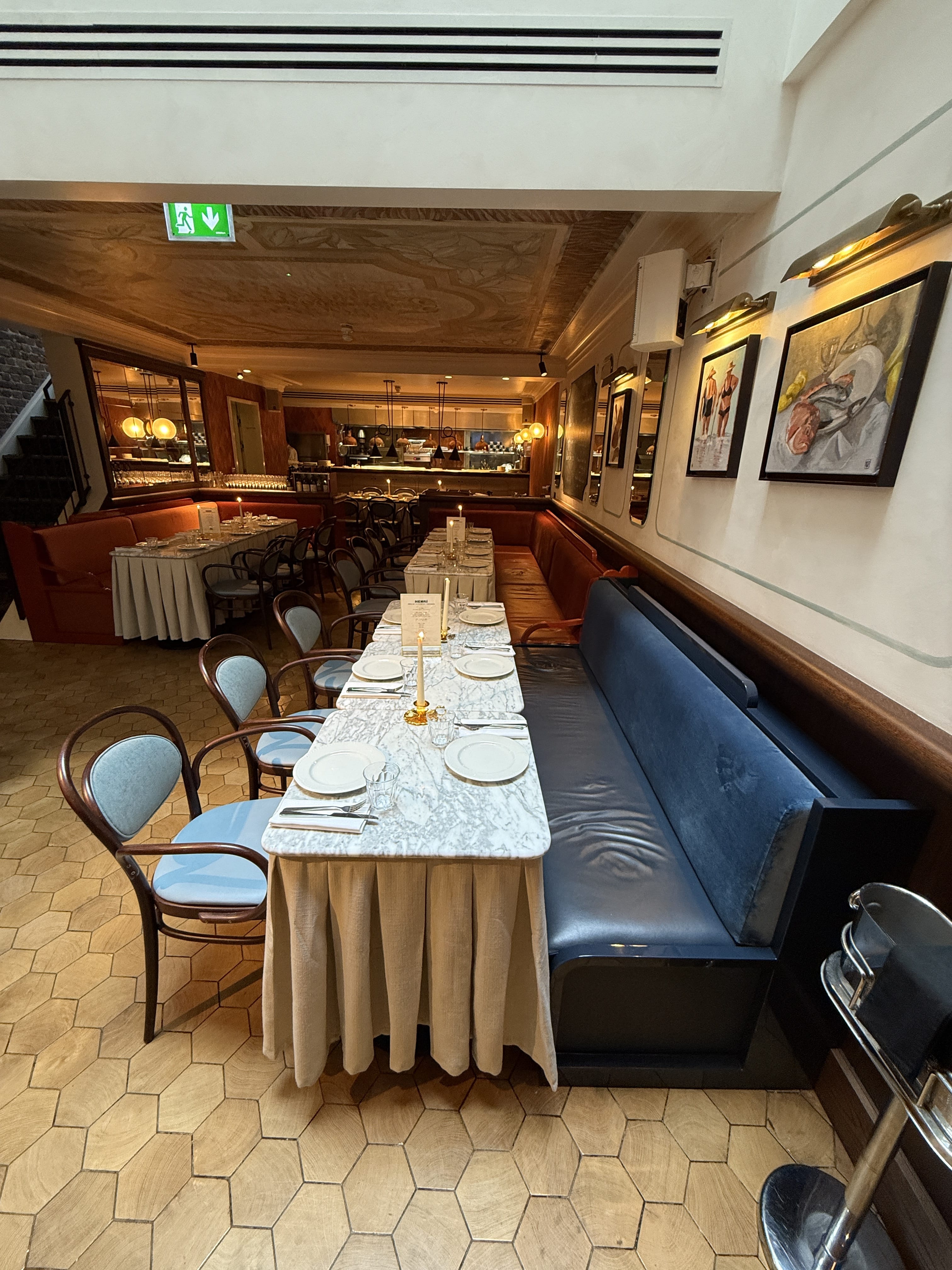 Henri Restaurant - Seated Event 1