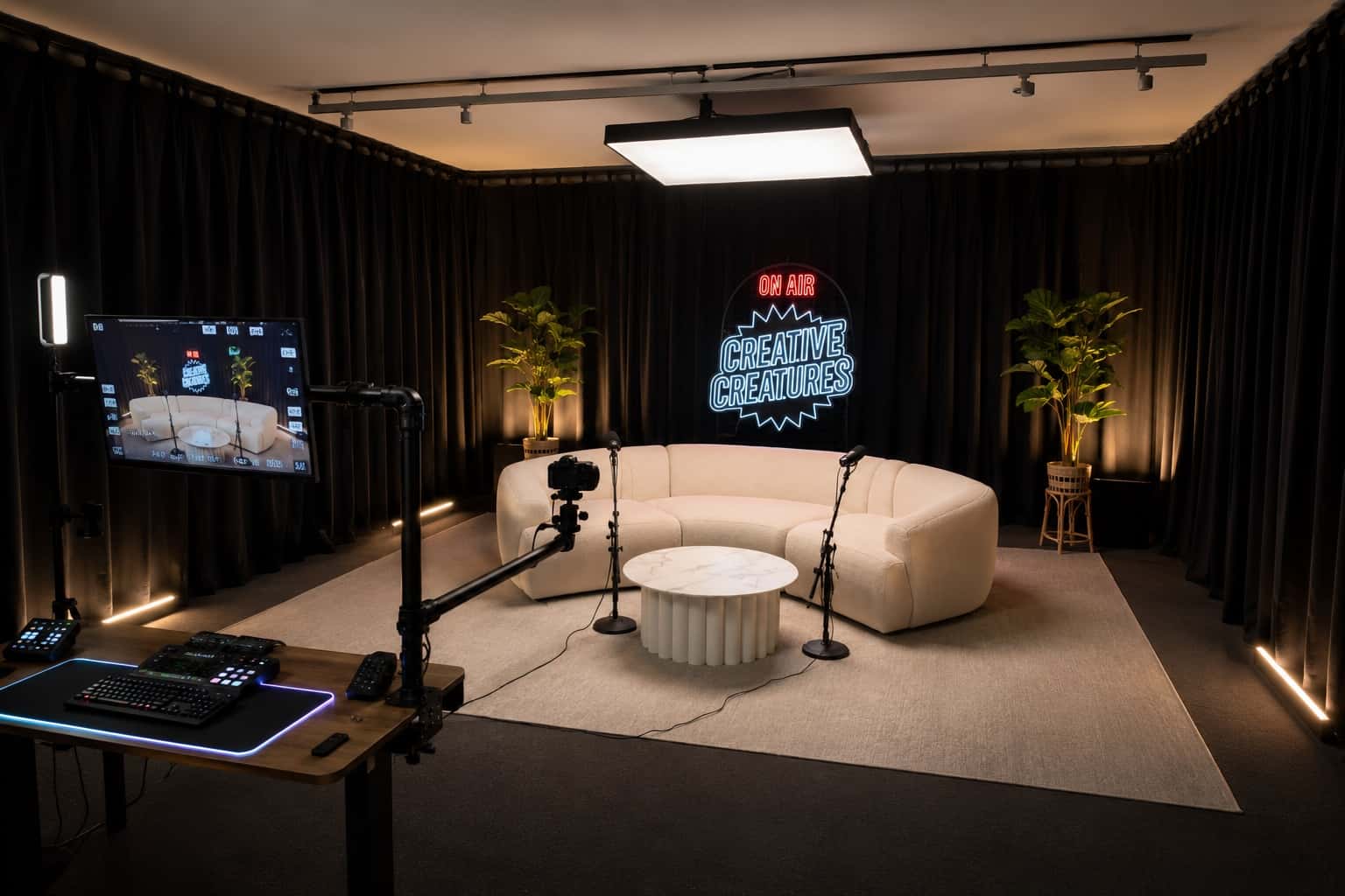 Creative Creatures Podcast Studio 0