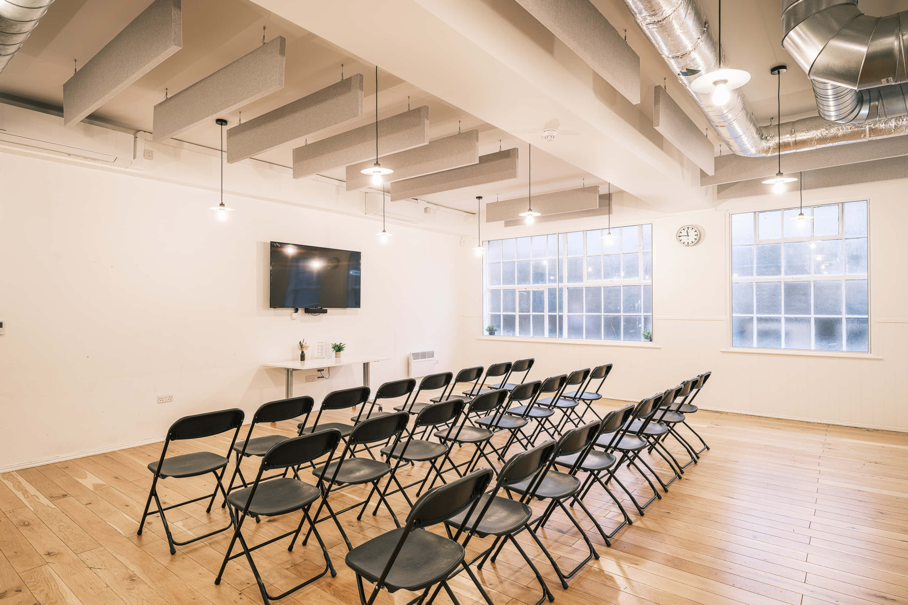 Fleet Room: Blank Canvas, 40-person event space with 65" Screen 0