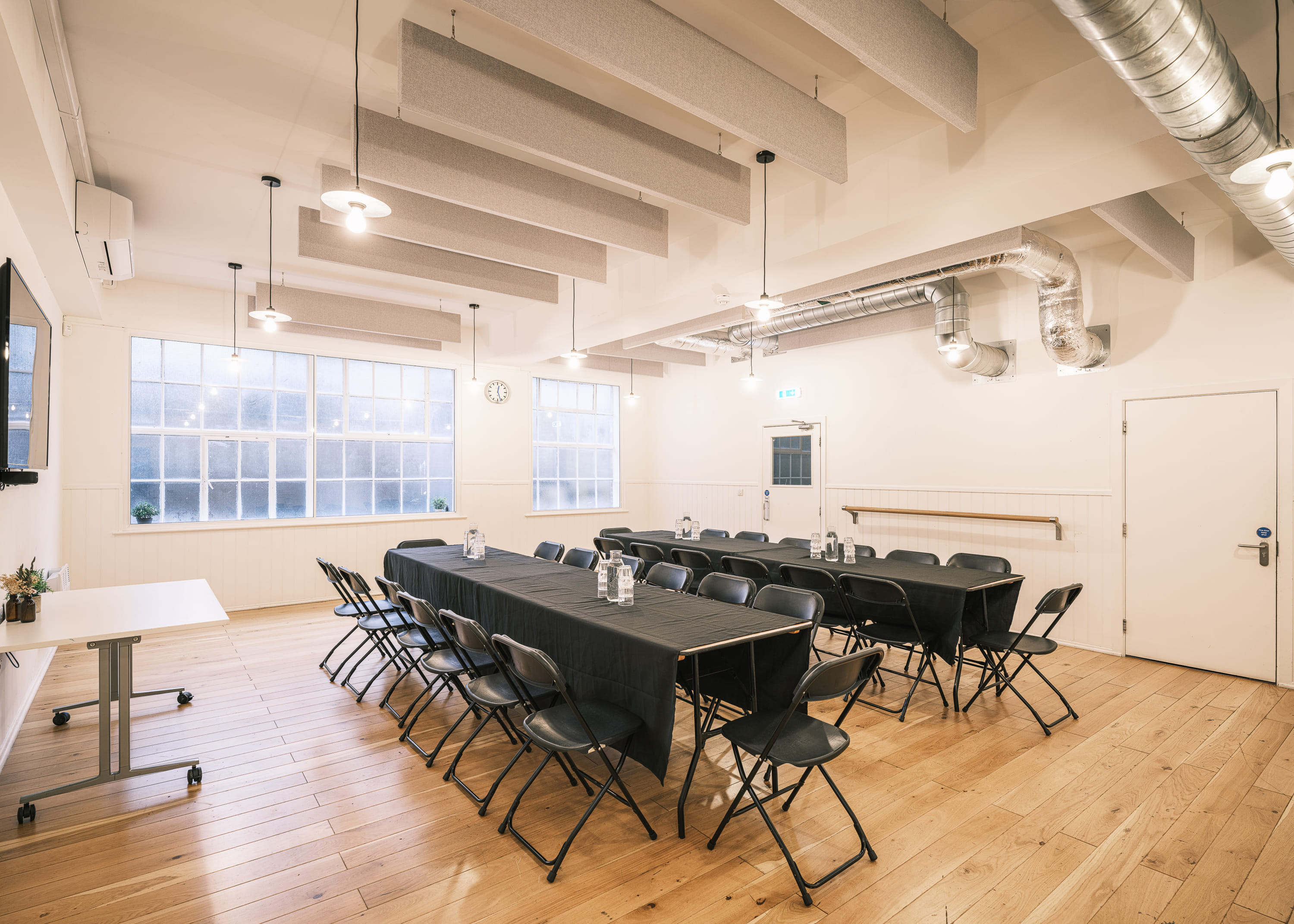Fleet Room: Blank Canvas, 40-person event space with 65" Screen 5