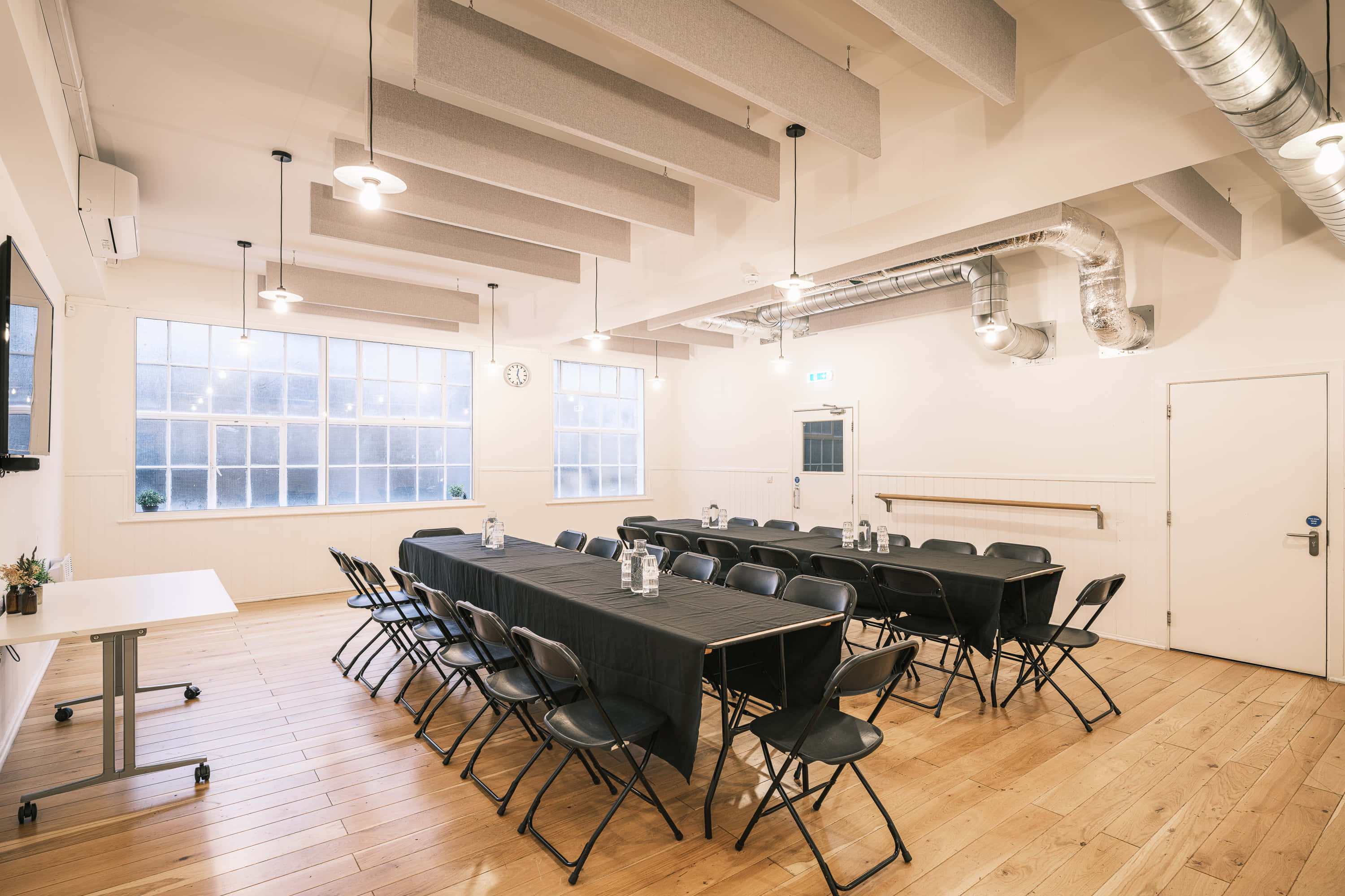 Fleet Room: Blank Canvas, 40-person event space with 65" Screen 5