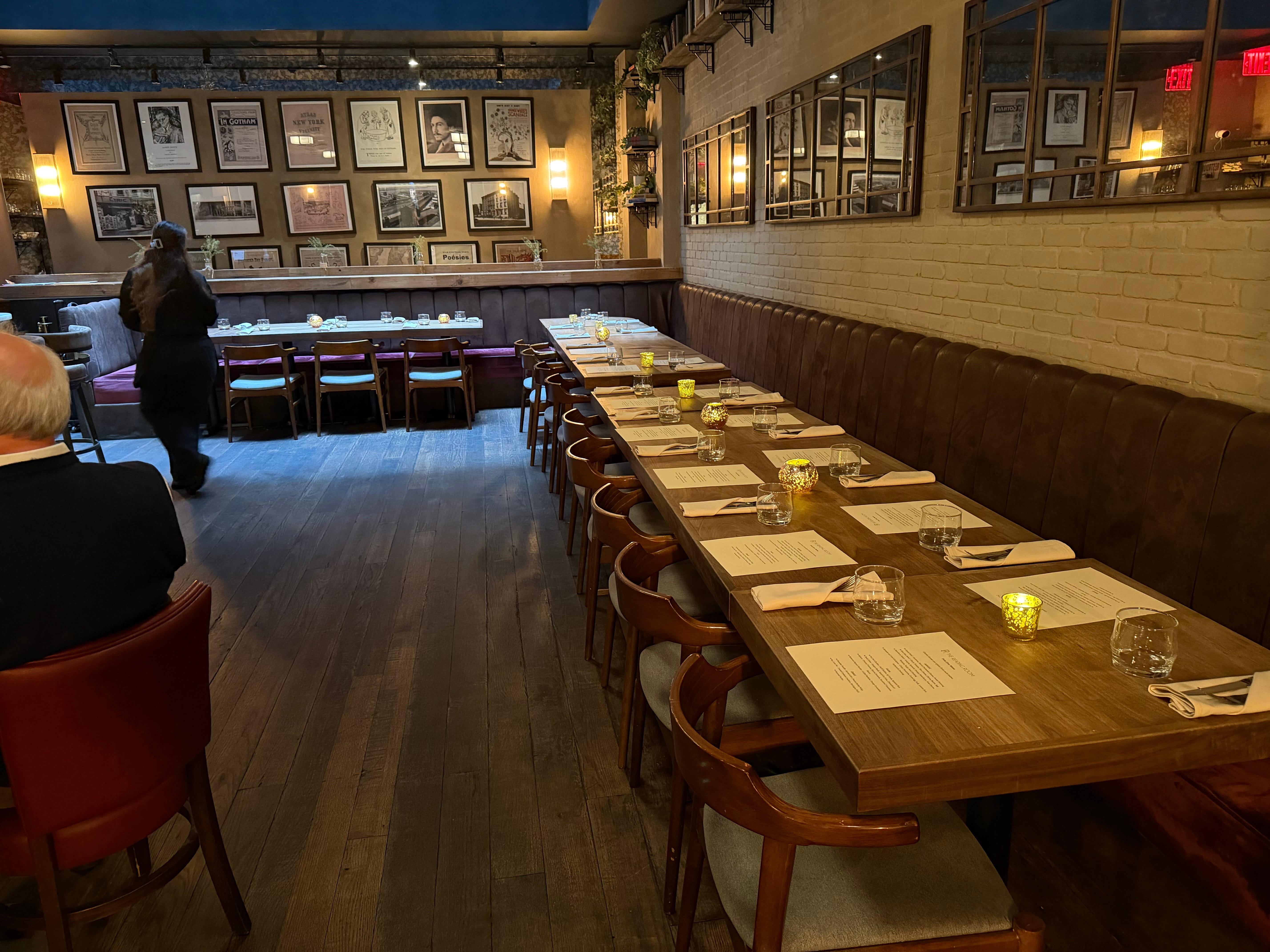 Full Buyout Seated Dinner 1