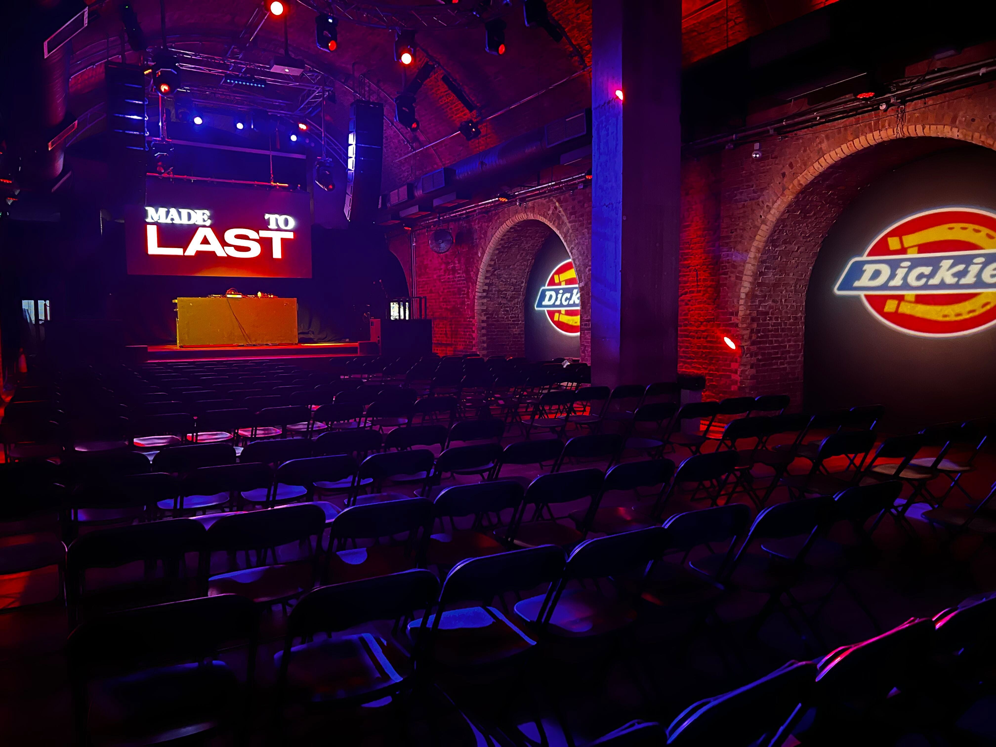 Blank canvas arches with tech. 1