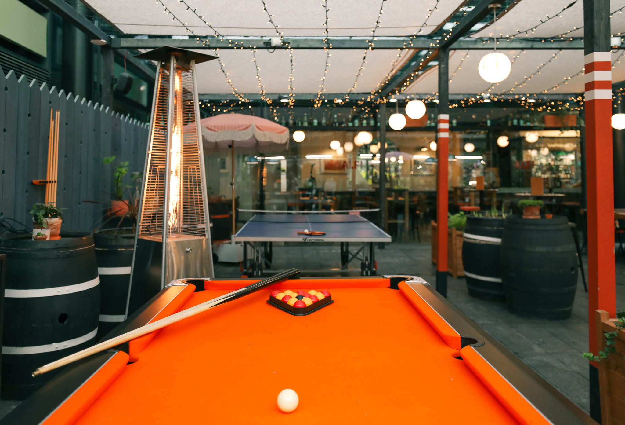 Small Group Hire - Outdoor Games Terrace 1
