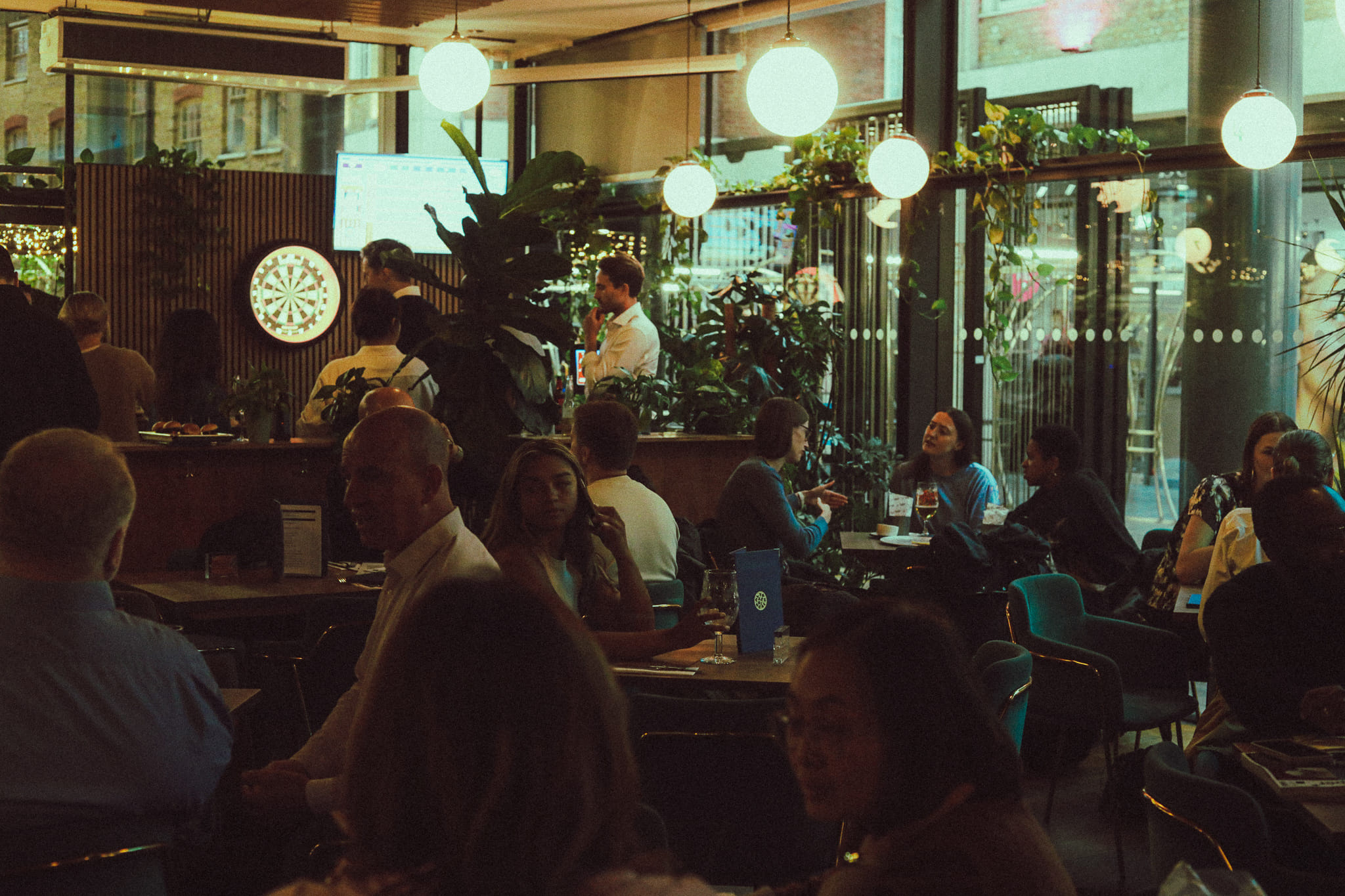 Semi Private Indoor Restaurant Dining Area 1