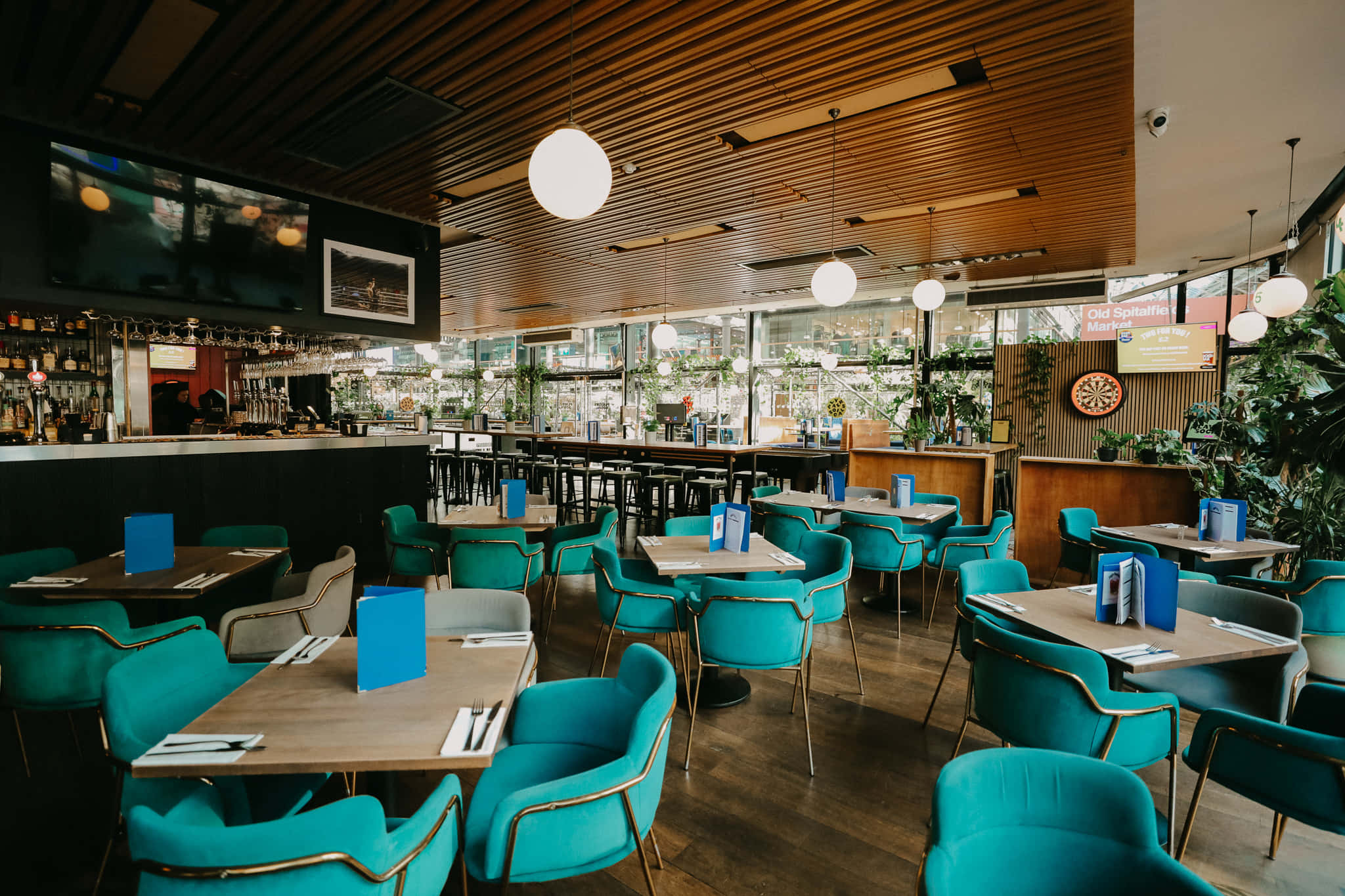 Semi Private Indoor Restaurant Dining Area 2