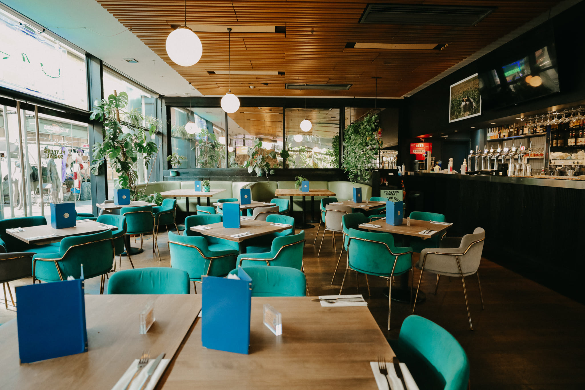 Semi Private Indoor Restaurant Dining Area