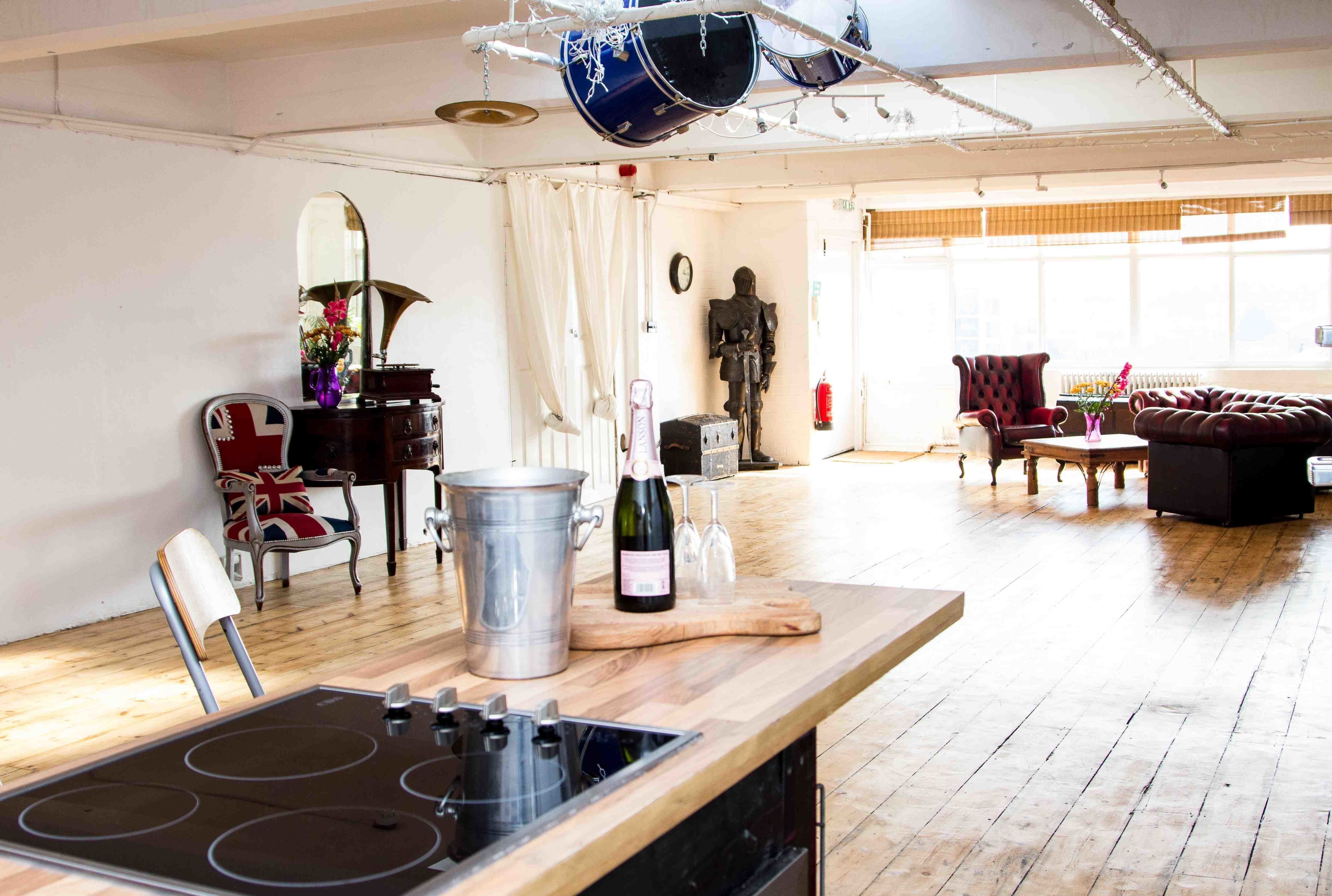 4th Floor (two adjoining studios with roof top terrace)  9