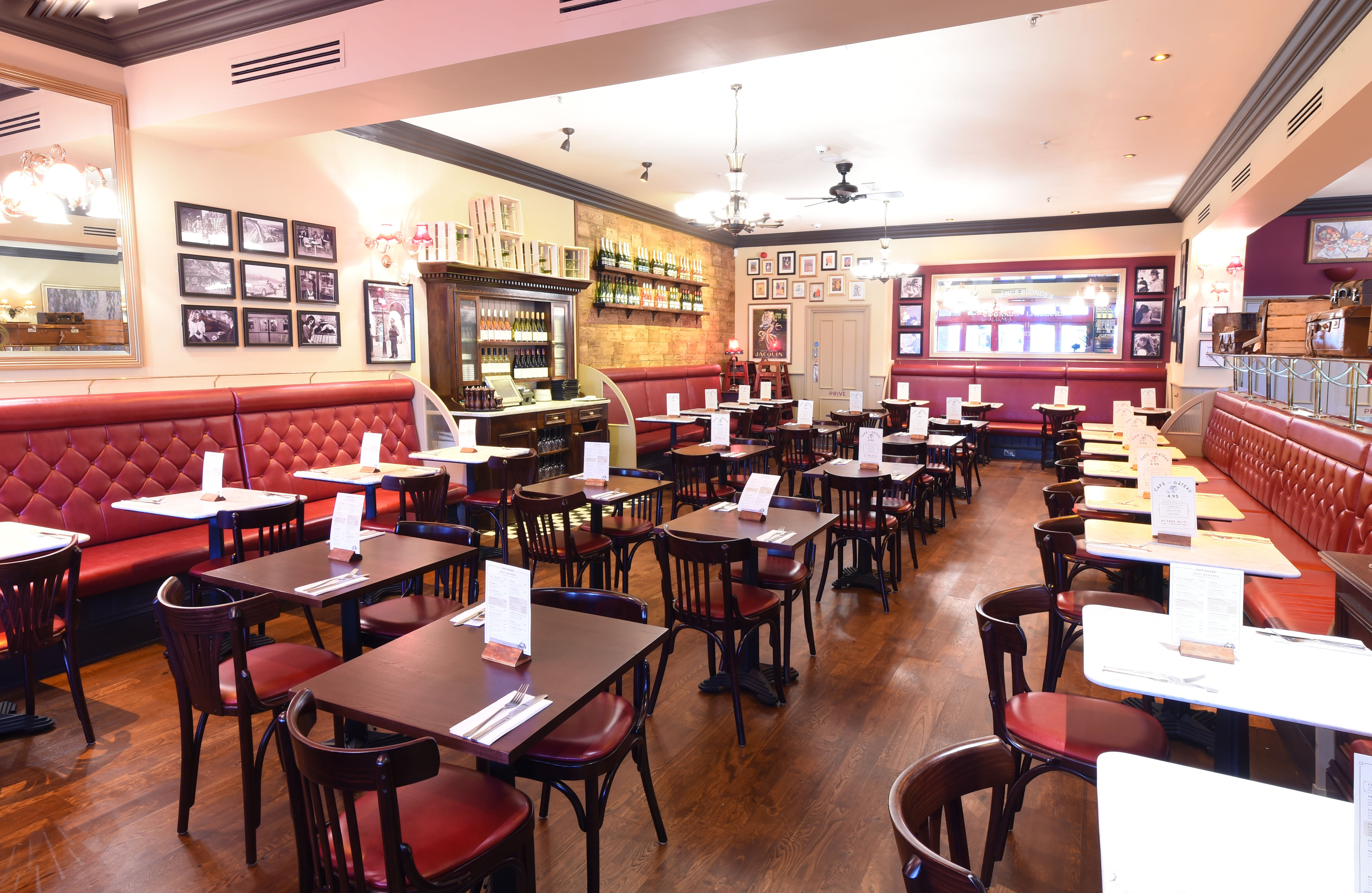 Private Dining, Cafe Rouge Salford Quays 1