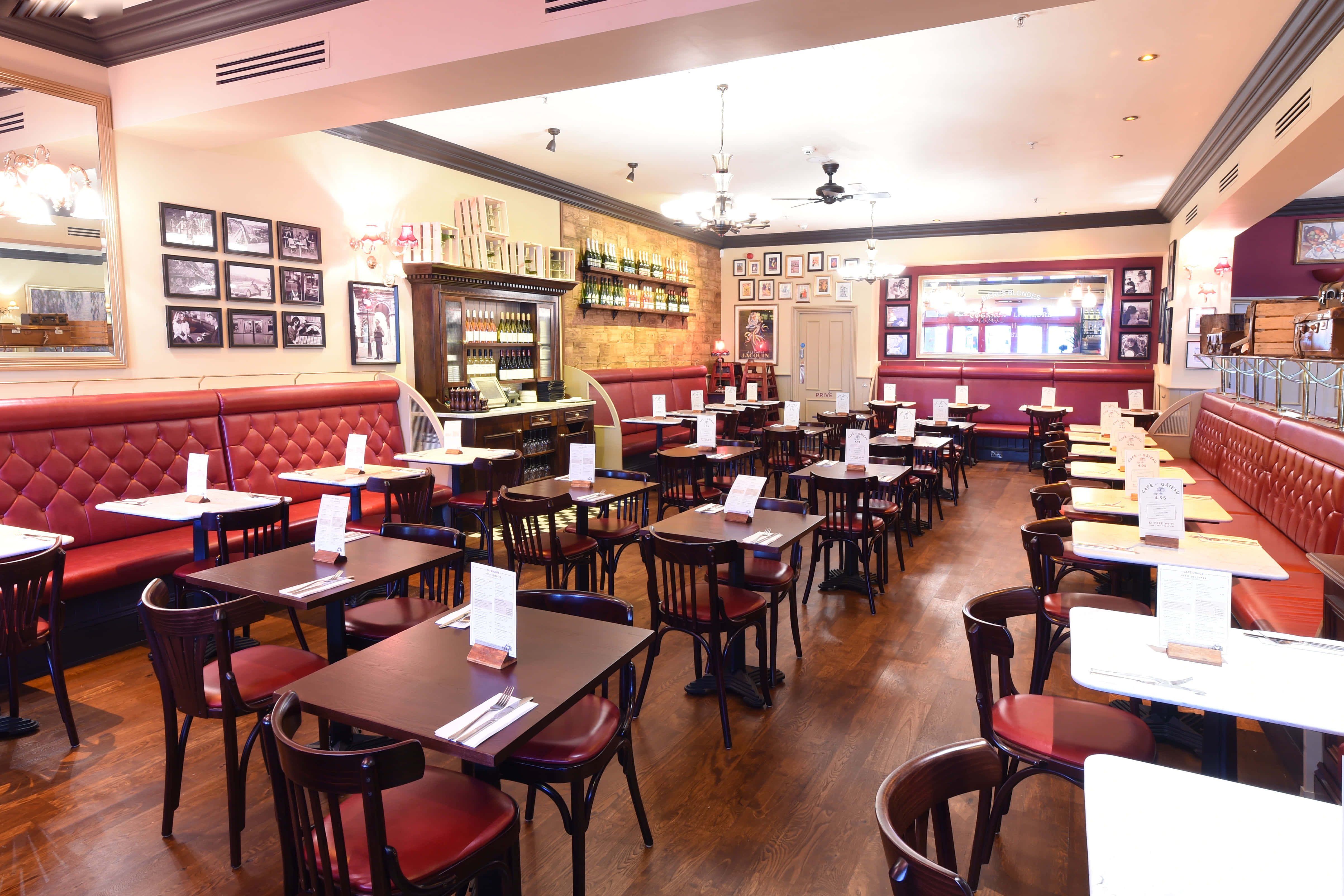 Private Dining, Cafe Rouge Salford Quays 1