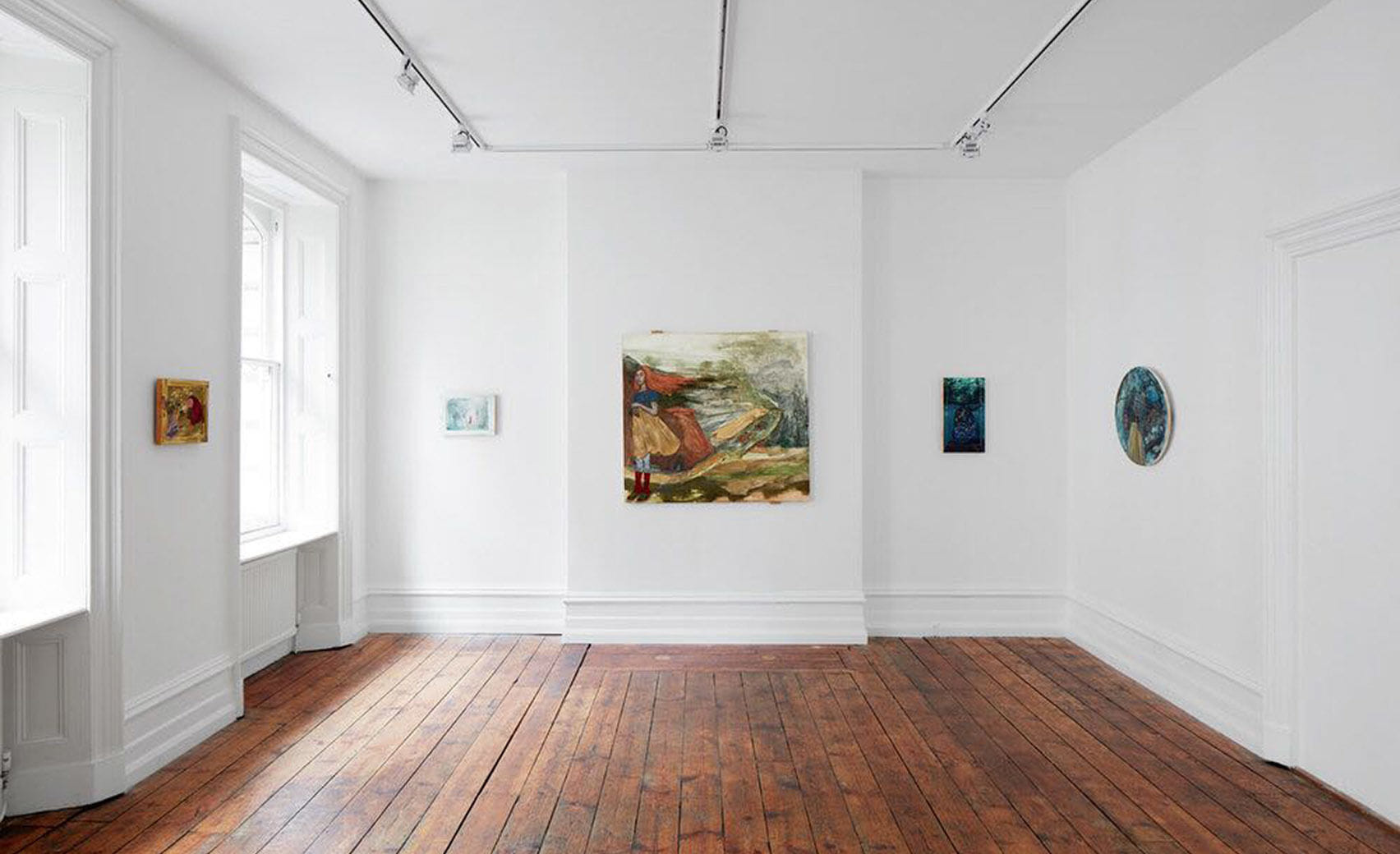 Boutique white canvas space 3