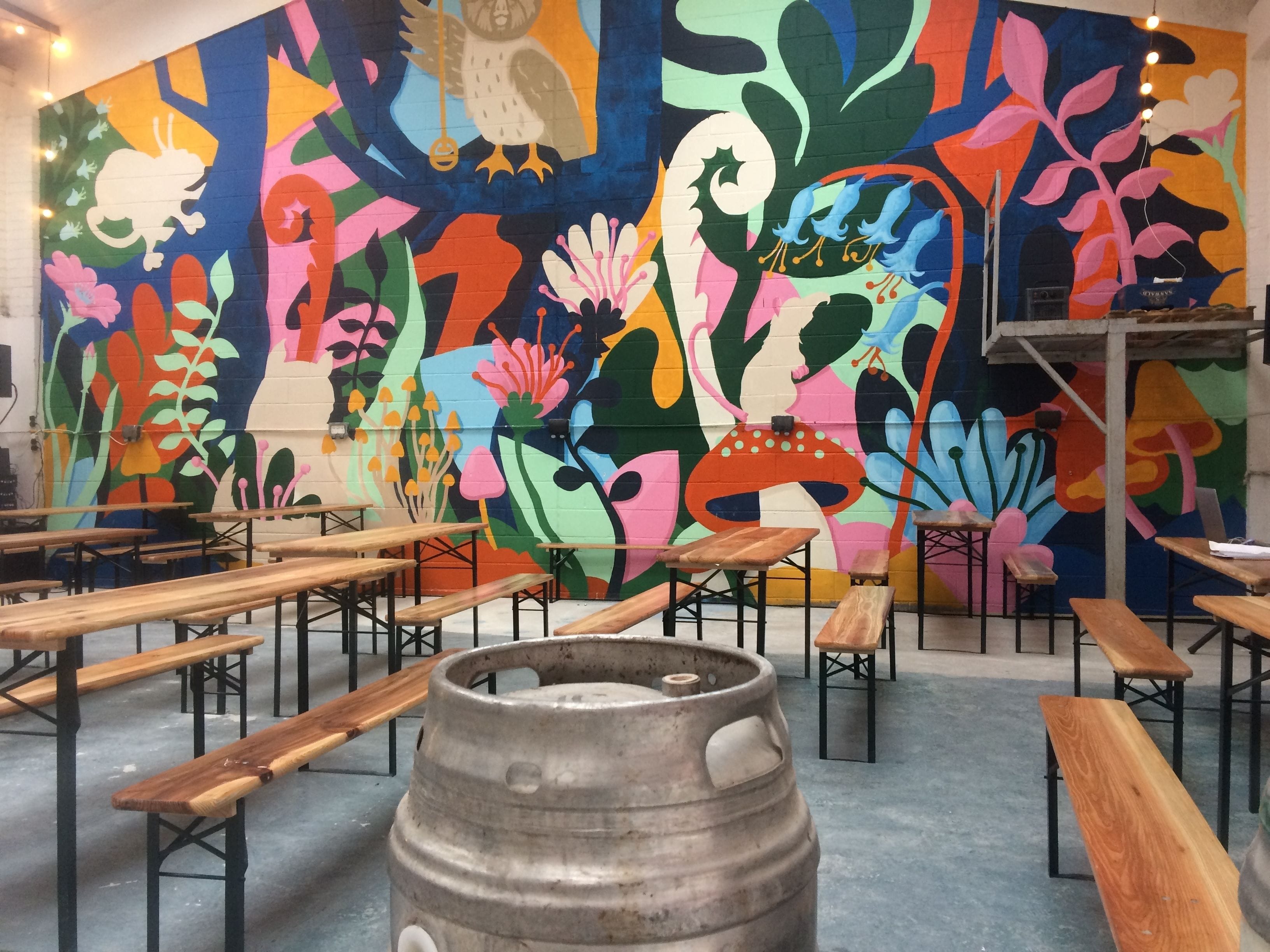 Brewery taproom 8
