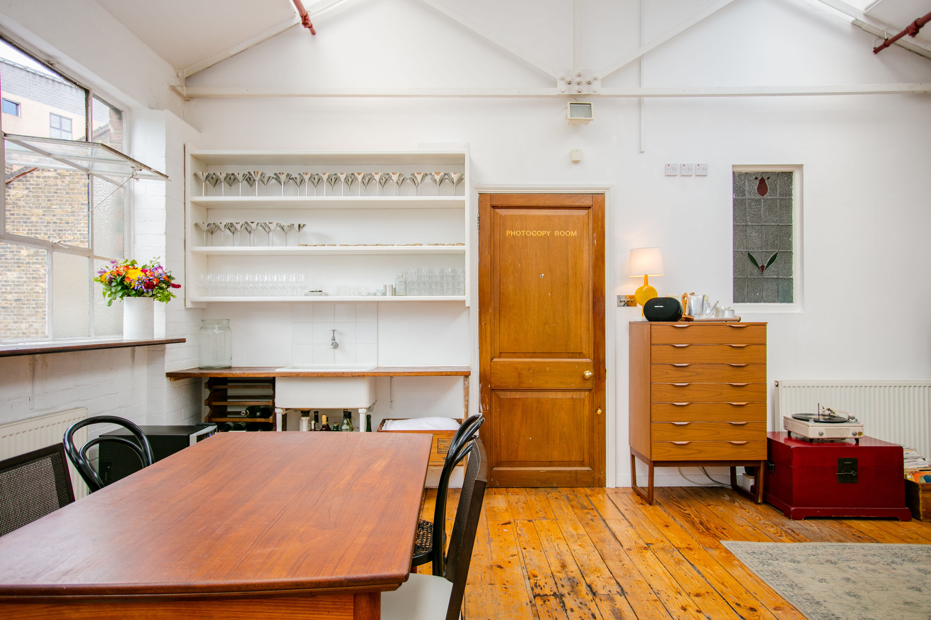 Photographic studio and studio kitchen 2