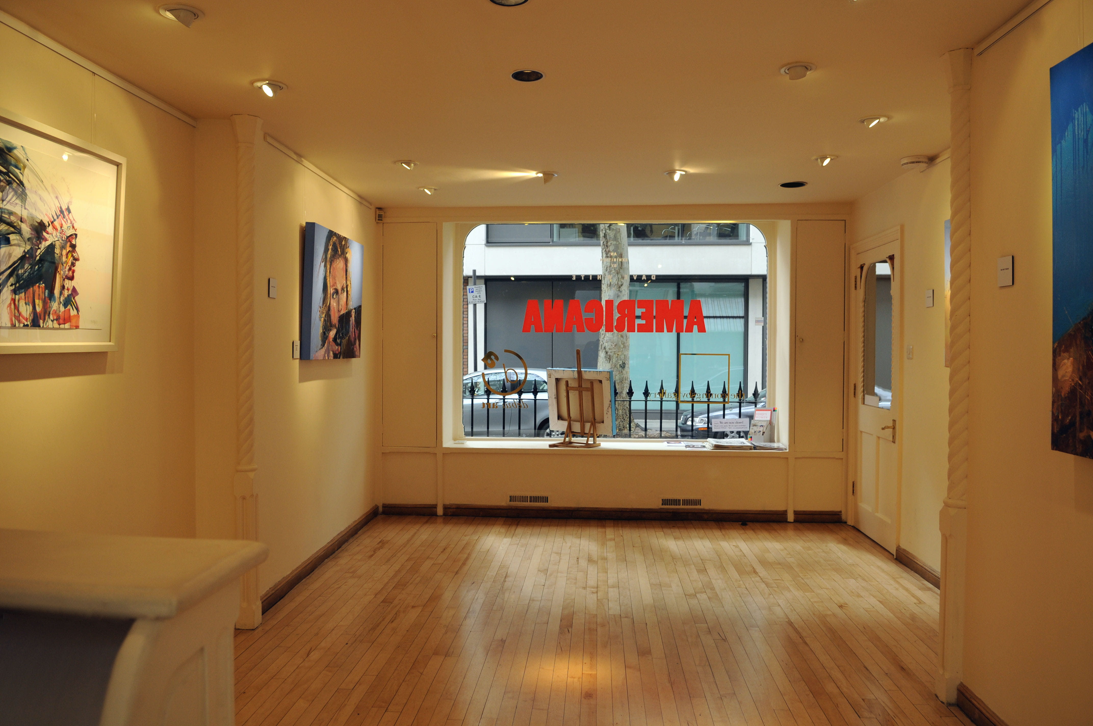 Three Adjoining Gallery Display Rooms 6