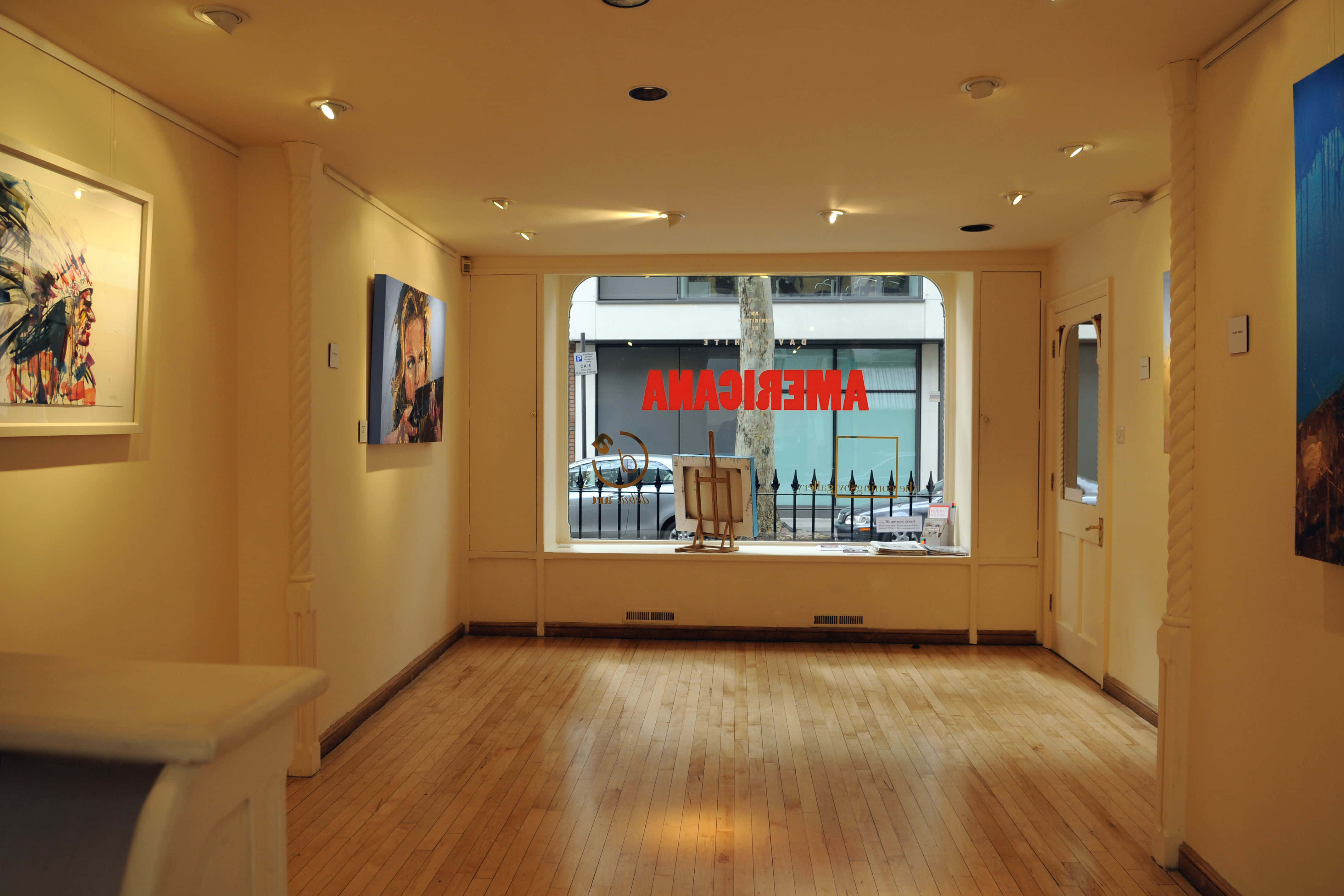 Three Adjoining Gallery Display Rooms 6