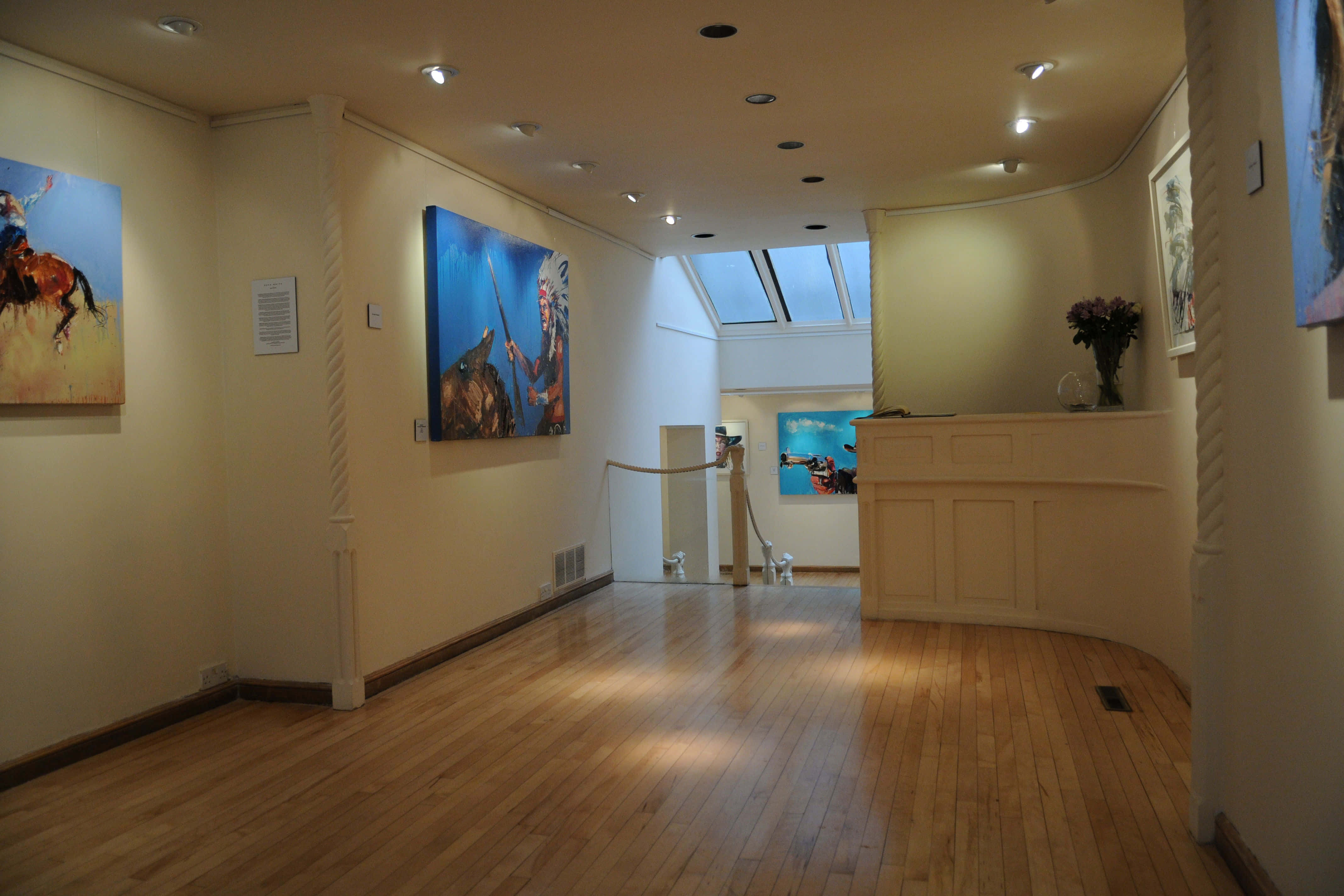 Three Adjoining Gallery Display Rooms 7