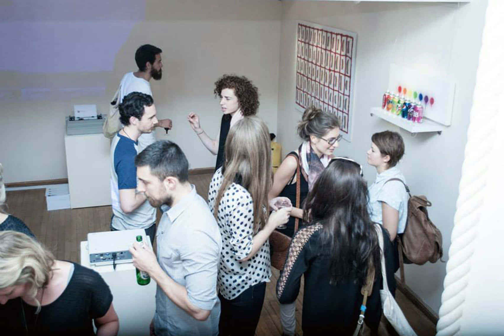 Three Adjoining Gallery Display Rooms 9