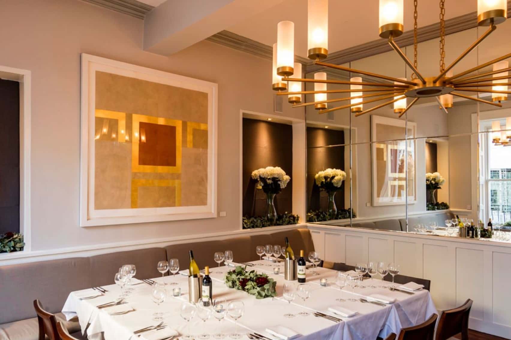 Scott Tallon Private Dining Room 1