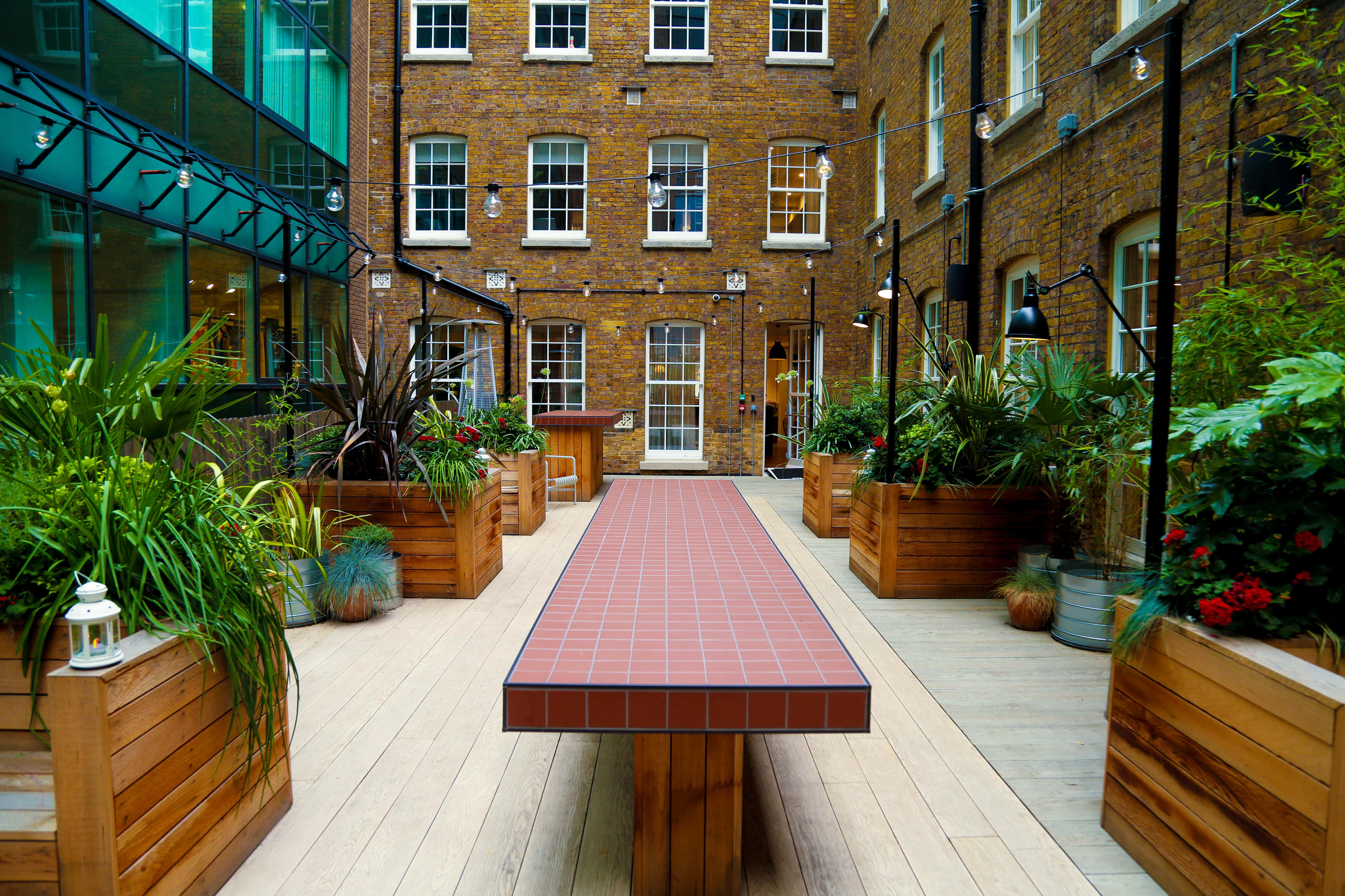 Wimpole Courtyard Terrace 2