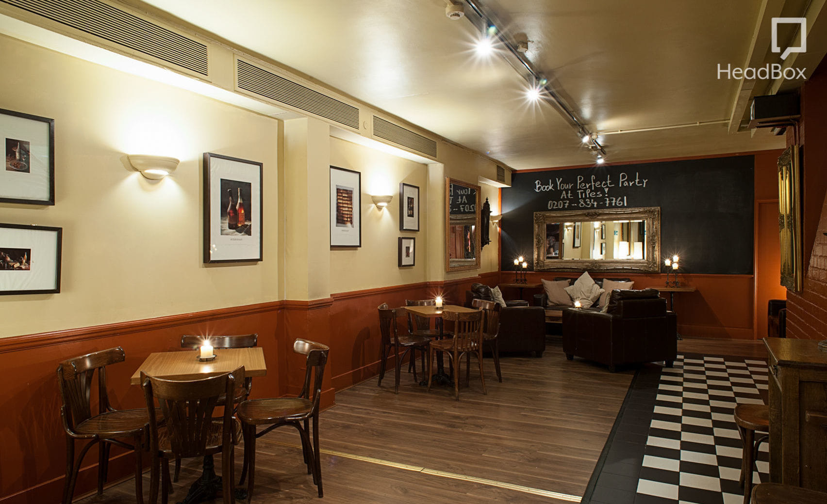 Downstairs at Tiles 1