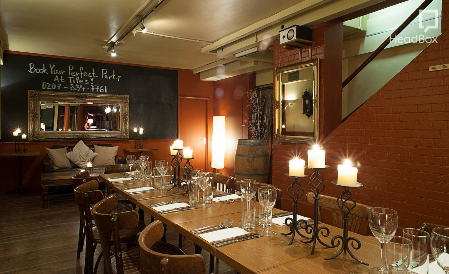 Downstairs at Tiles 3