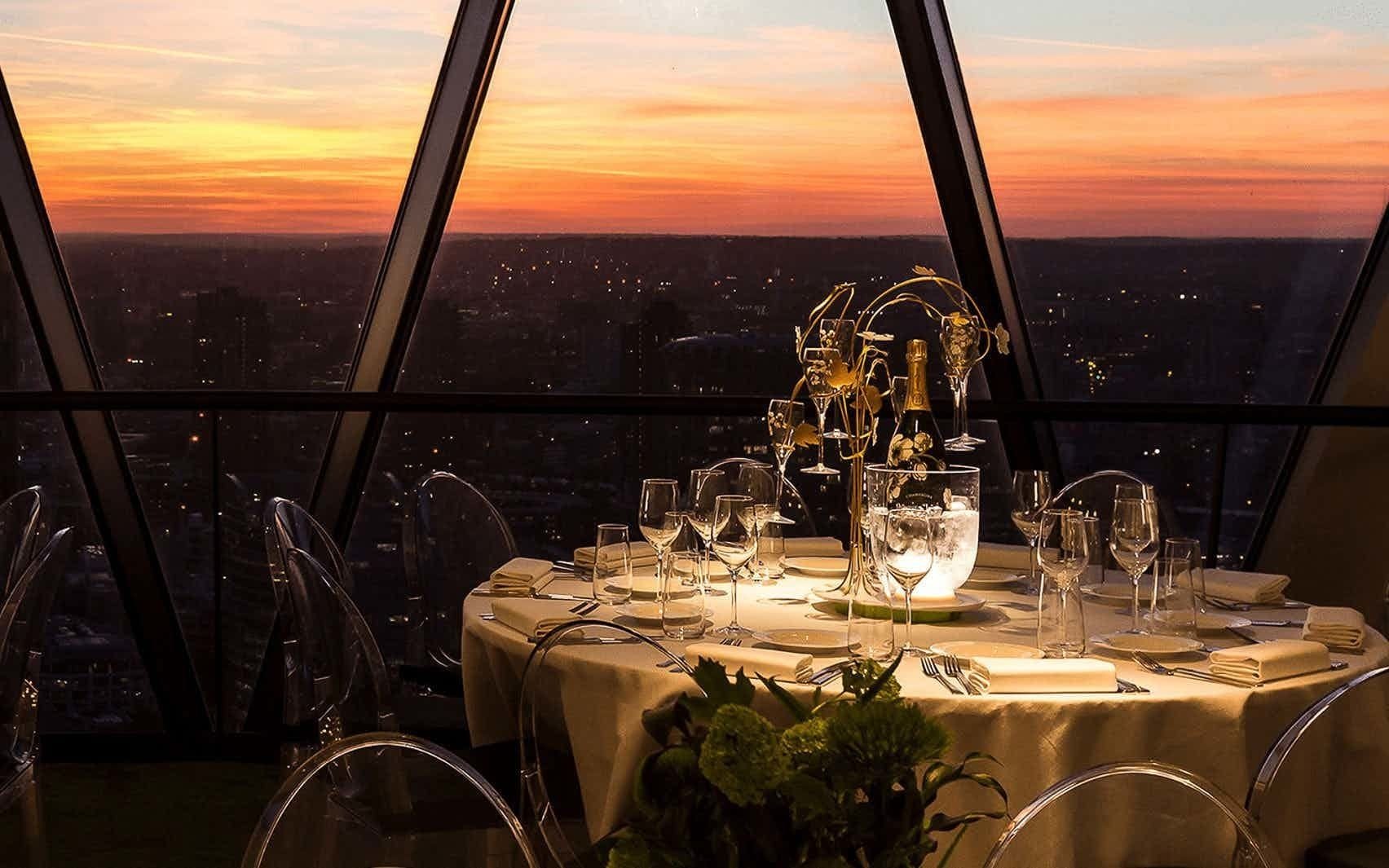 Christmas Private Dining at The Gherkin 2